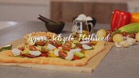 Izgara Sebzeli Flatbread Tarifi