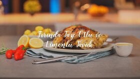 Fırında Taze Otlu ve Limonlu Tavuk Tarifi