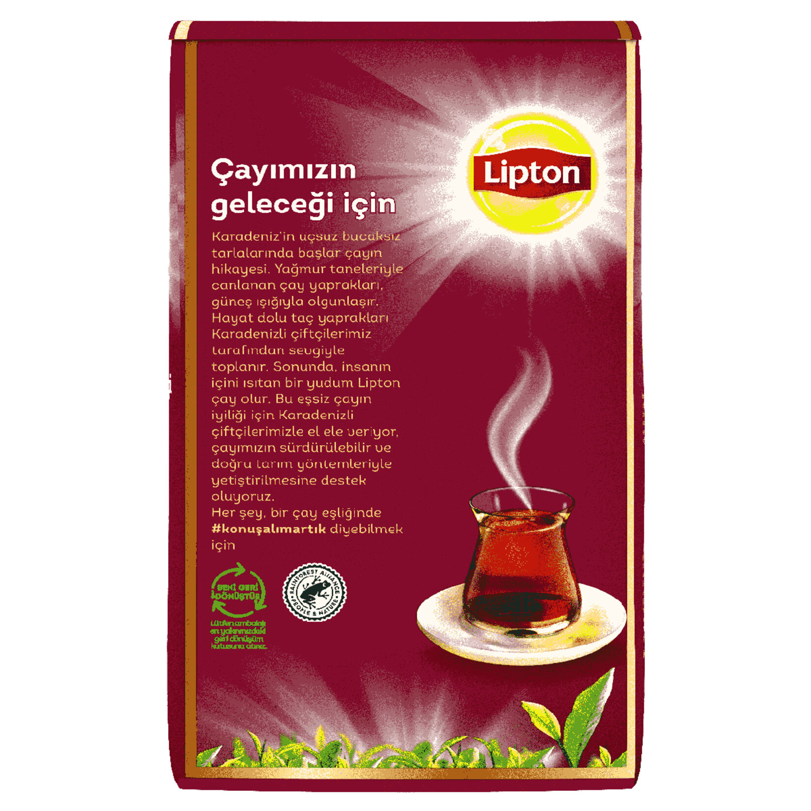 Lipton Tiryaki Çay 1 Kg - Görsel 2