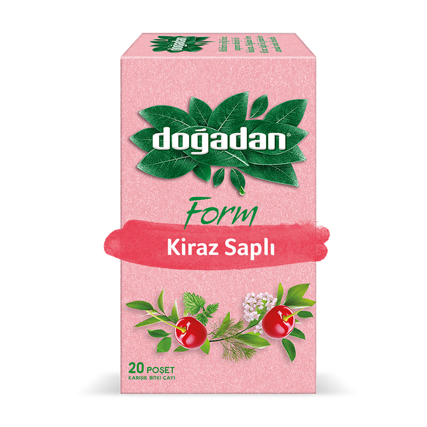 Doğadan Form Çay Kiraz Saplı 20'li 36 G