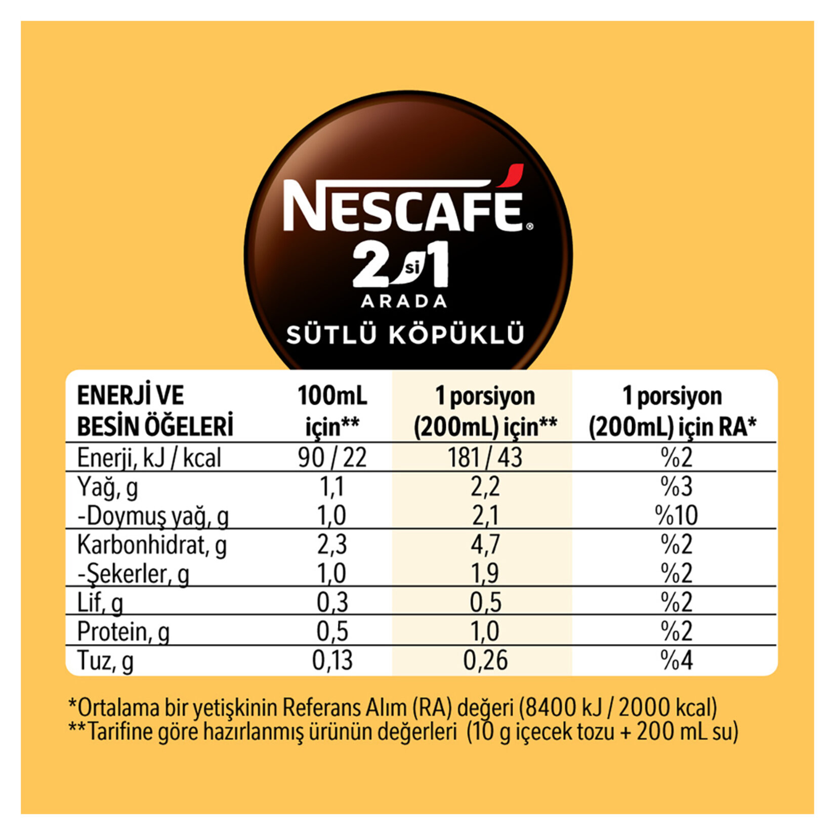 Nescafe 2si 1 Arada Sütlü Köpüklü 10 G - Görsel 3