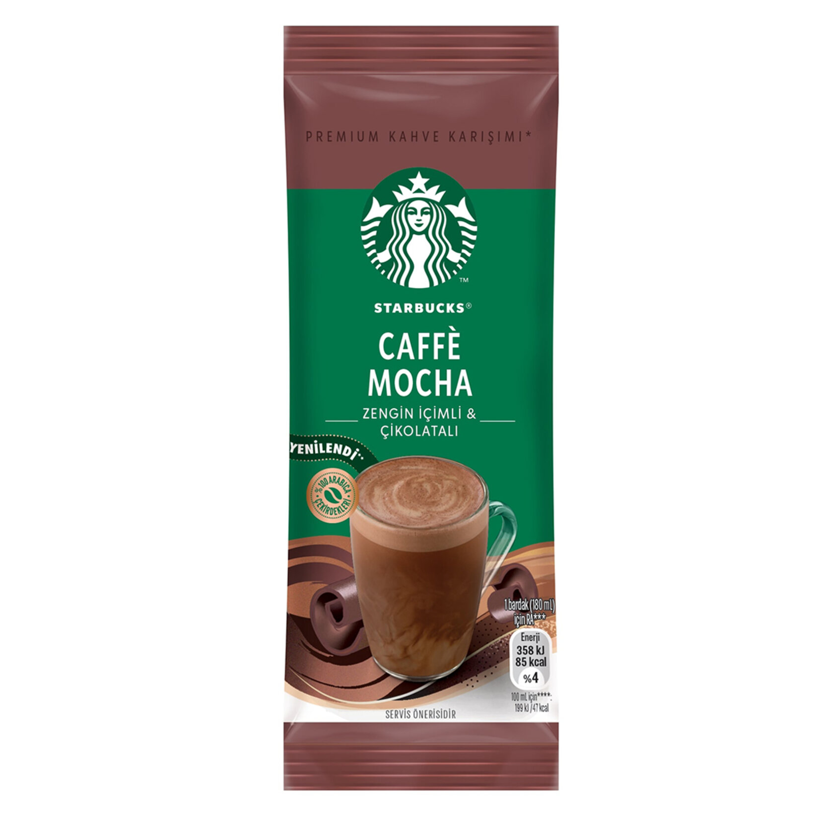 Starbucks Caffe Mocha Premium Kahve Karışımı 22 G