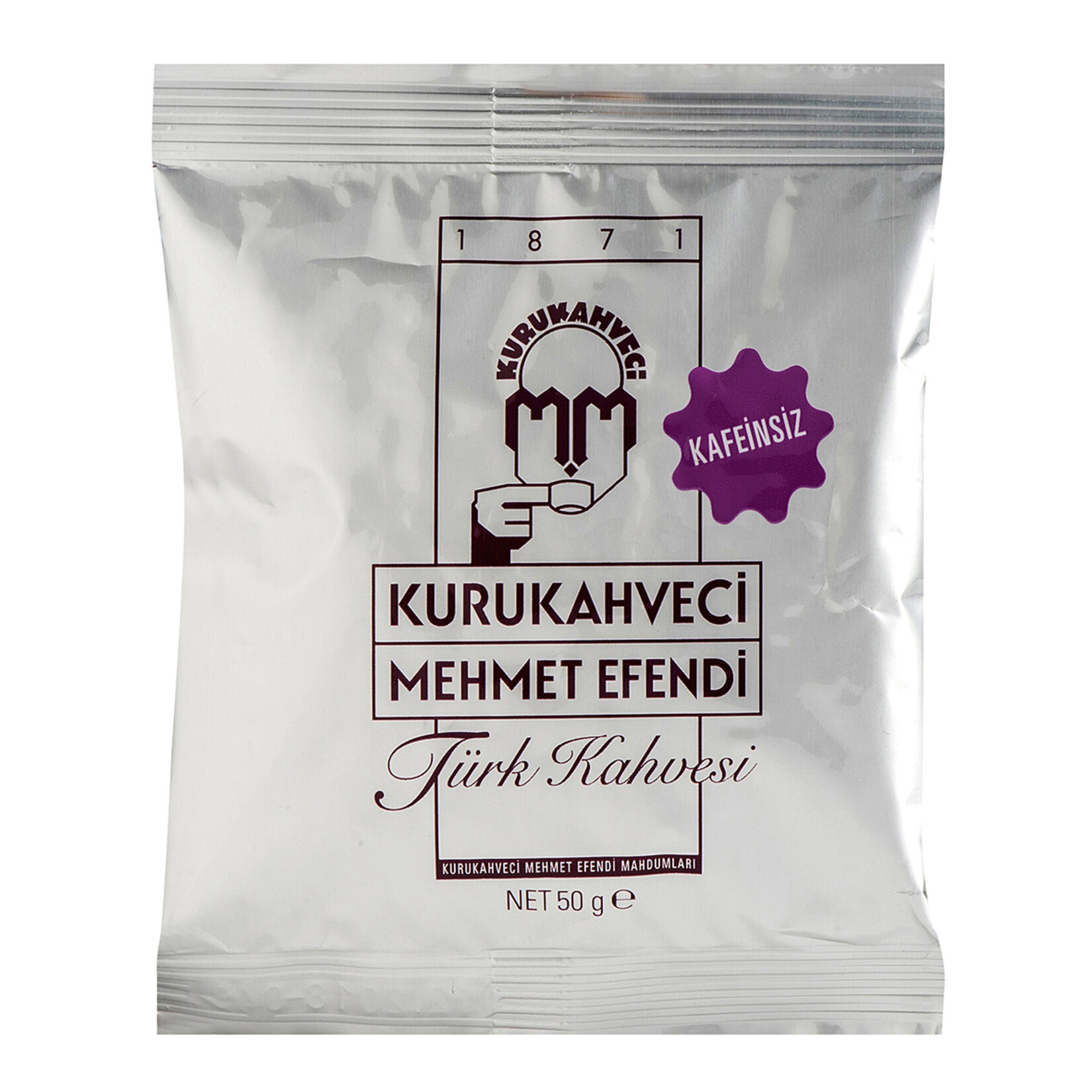Kurukahveci Mehmet Efendi Kafeinsiz Türk Kahvesi 50 G