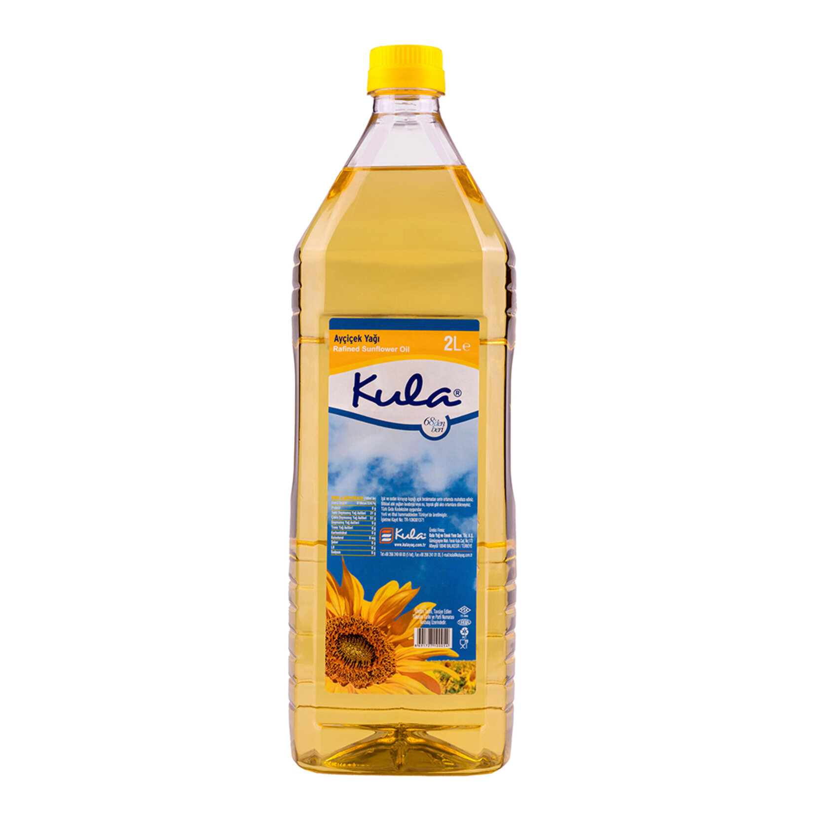 Kula Rafine Ayçiçek Yağı 2 L - Görsel 1