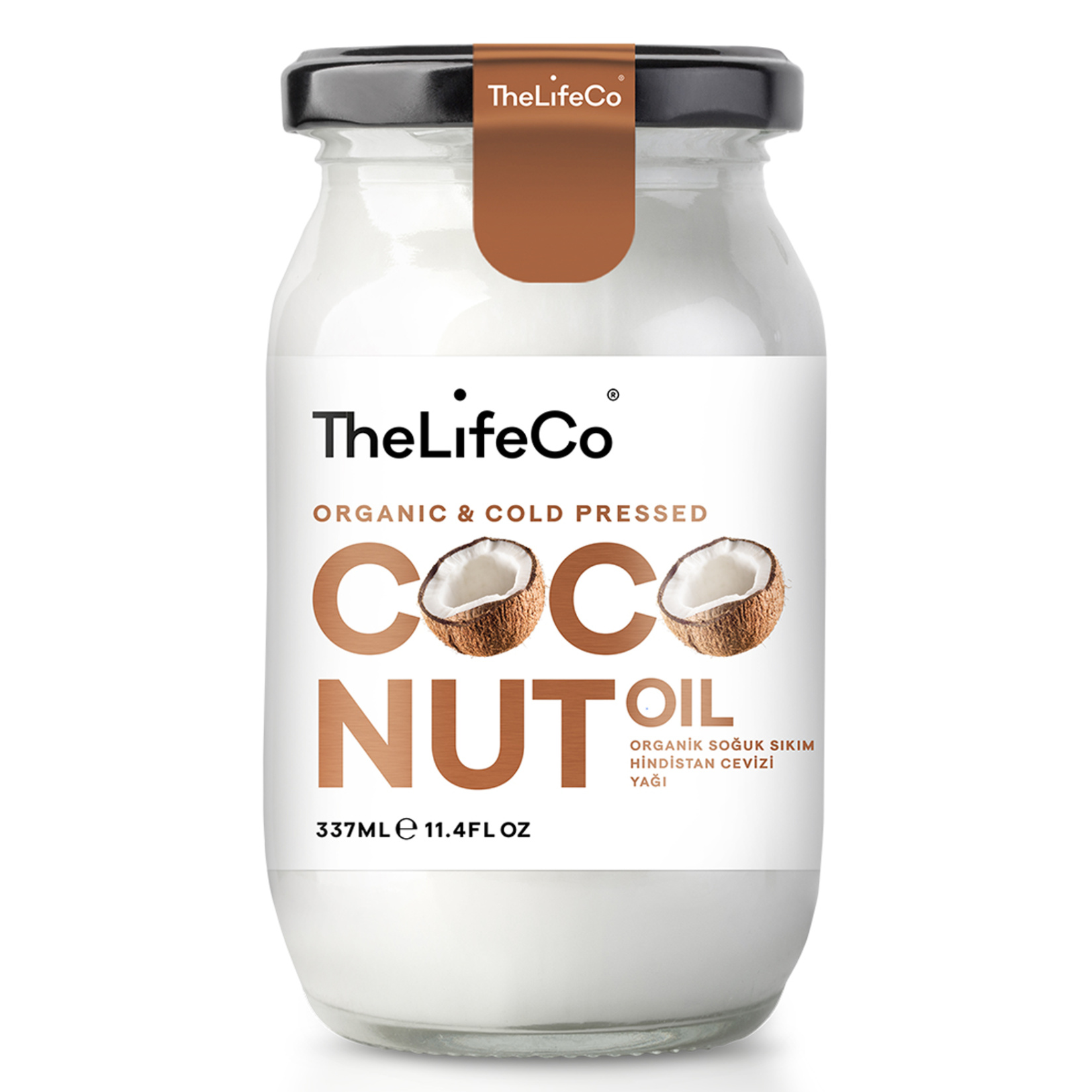 The Lifeco Organik Hindistan Cevizi Yağı 337 G