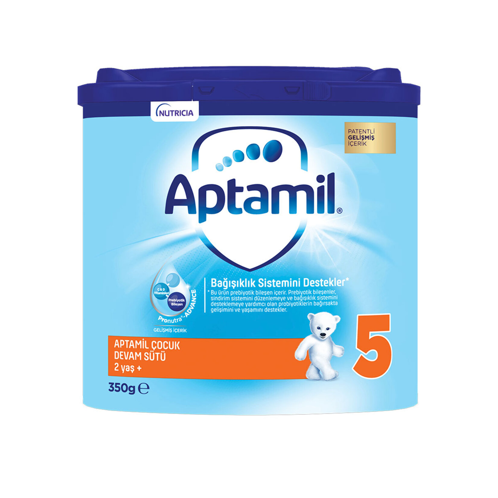 Aptamil 5 Çocuk Devam Sütü 350 G 2+ Yaş Akıllı Kutu - Görsel 2