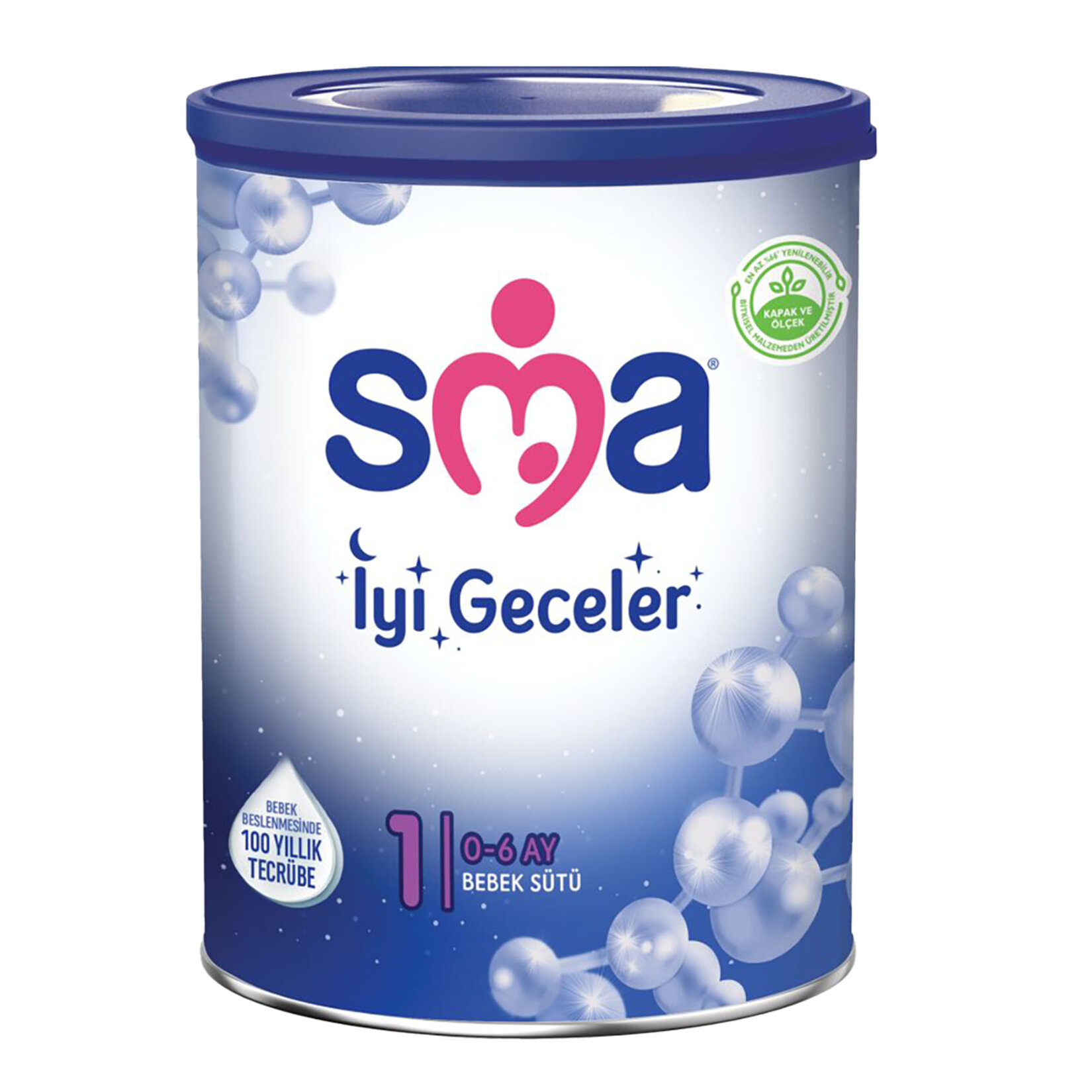 SMA İyi Geceler 1 0-6 ay Bebek Sütü 800g