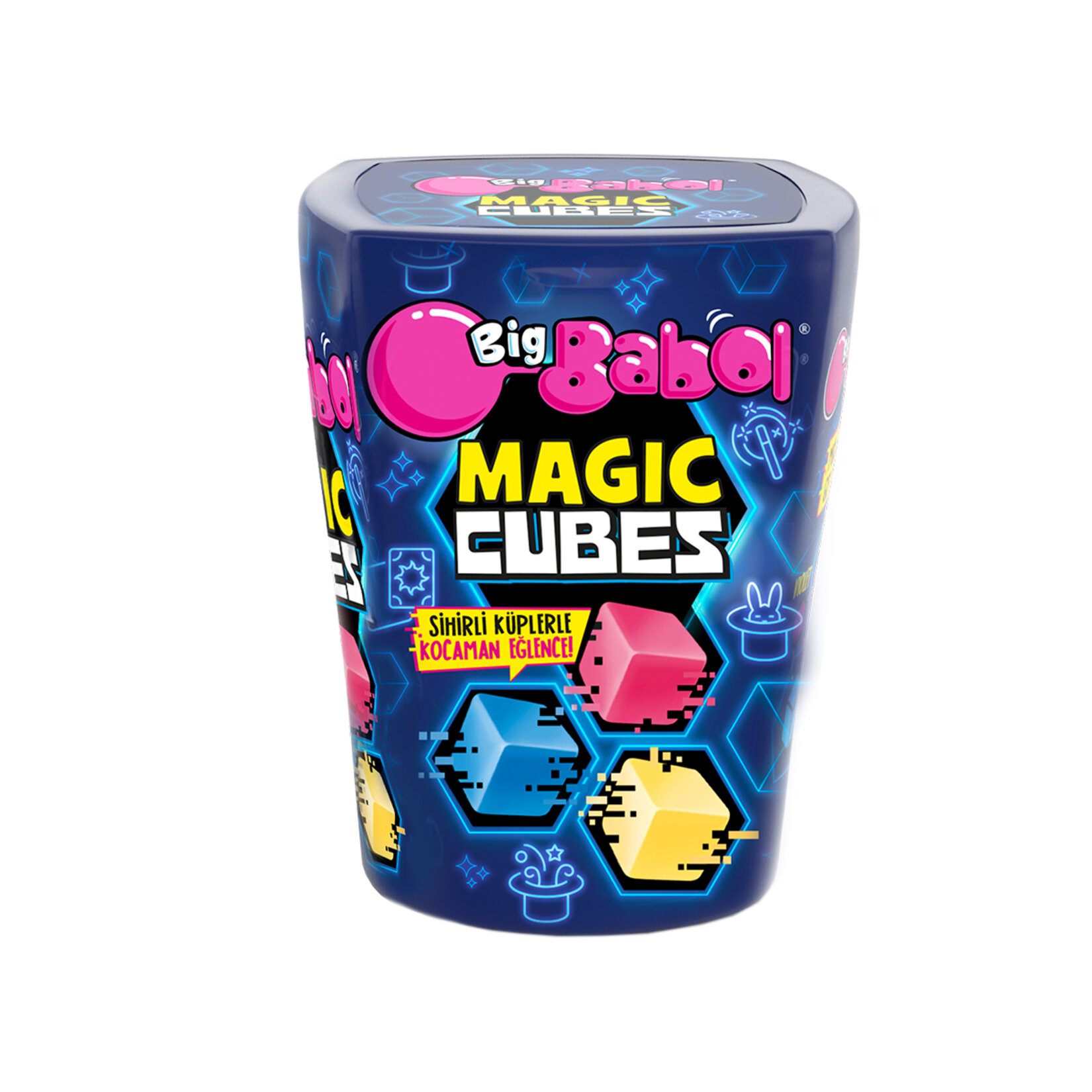 Big Babol Magic Cubes Karışık Meyve Aromalı Sakız 86 G