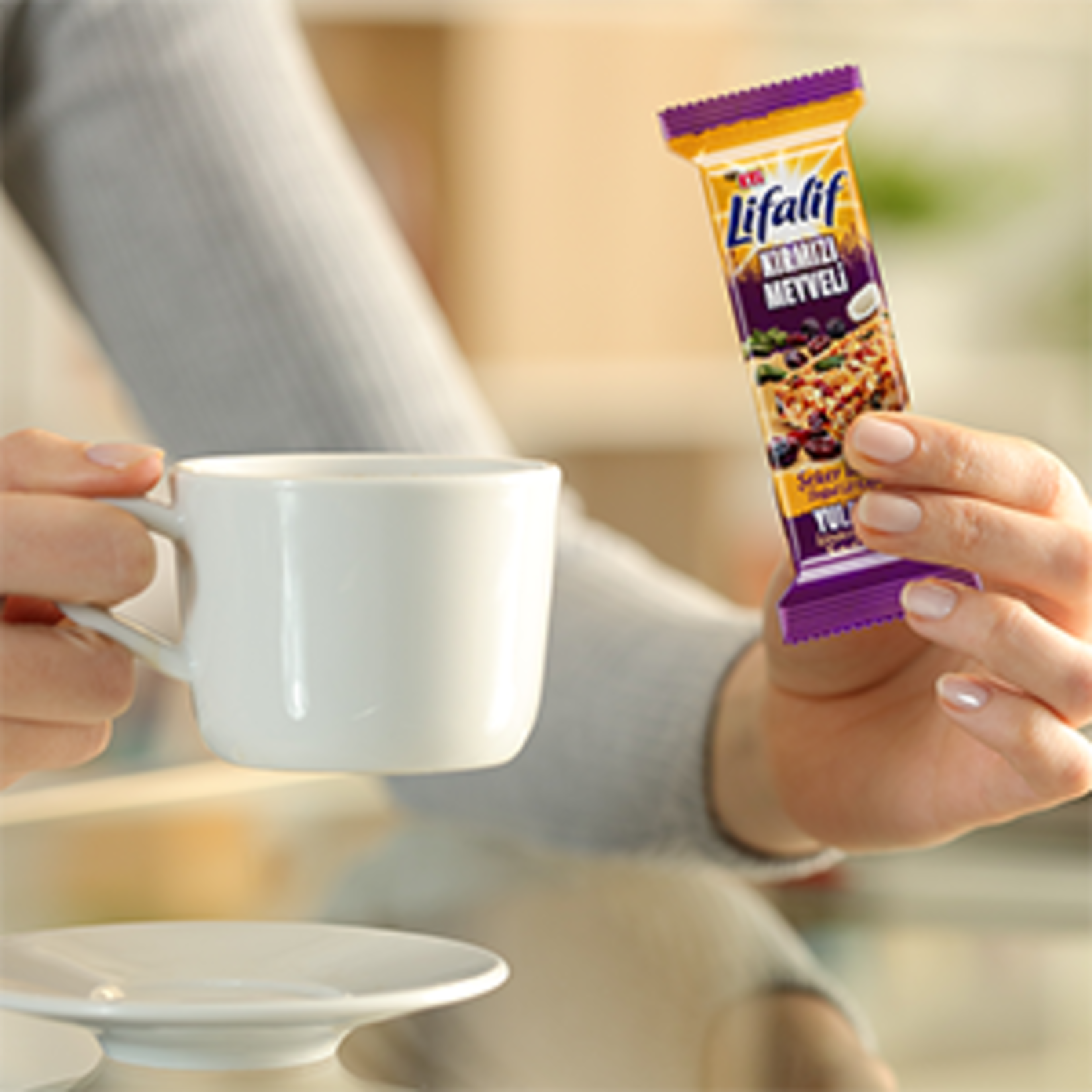 Eti Lifalif Kırmızı Meyveli Yulaf Bar 35 G - Görsel 3