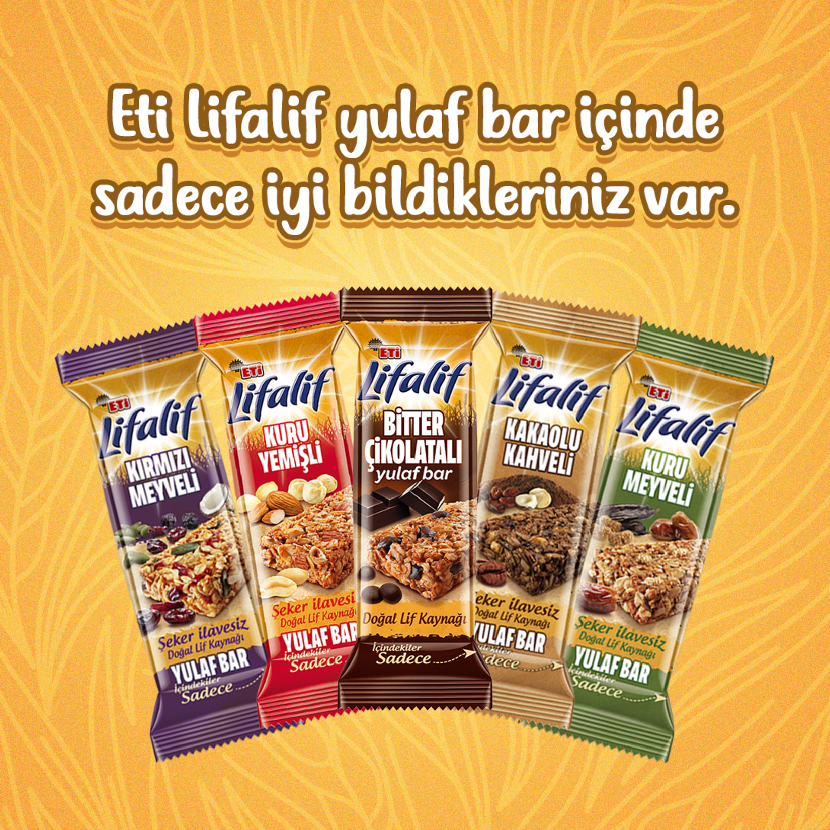 Eti Lifalif Bitter Çikolatalı Yulaf Bar 35 G - Görsel 4