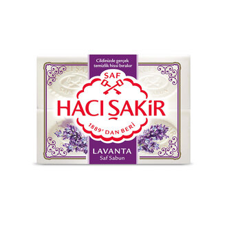 Hacı Şakir Lavanta Beyaz Kalıp Sabun 4 x 150 G