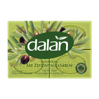 Dalan Beyaz Sabun Zeytinyağlı  4x150 G