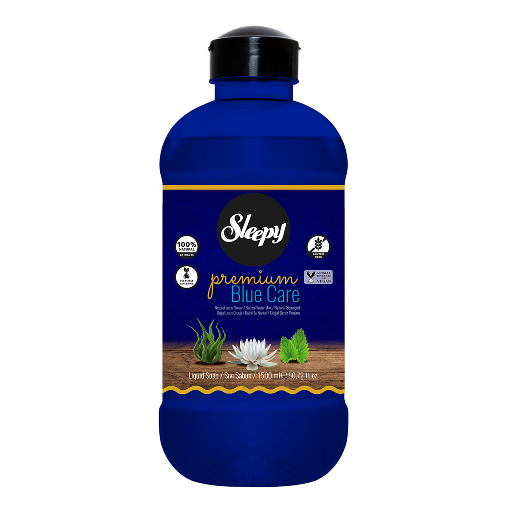 Sleepy Sıvı Sabun Premium Blue Care 1500 Ml