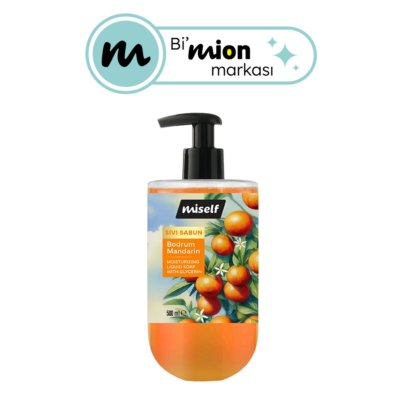 Miself Bodrum Mandarin Sıvı Sabun 500 Ml