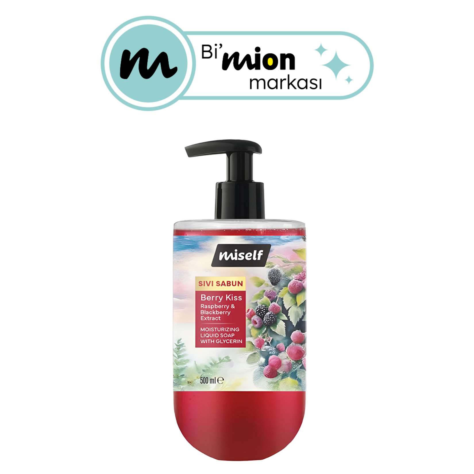 Miself Berry Kiss Sıvı Sabun 500 Ml
