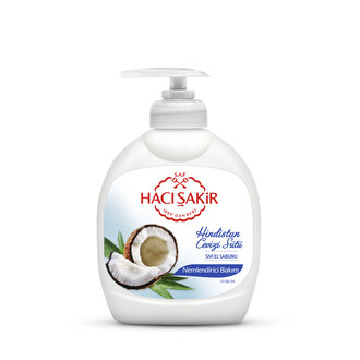 Hacı Şakir Sıvı Sabun  Hindistan Cevizi  300 Ml