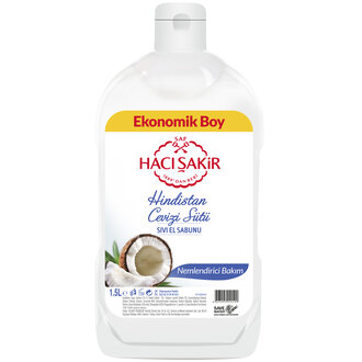 Hacı Şakir Hindistan Cevizi Sütü Sıvı El Sabunu 1500 Ml