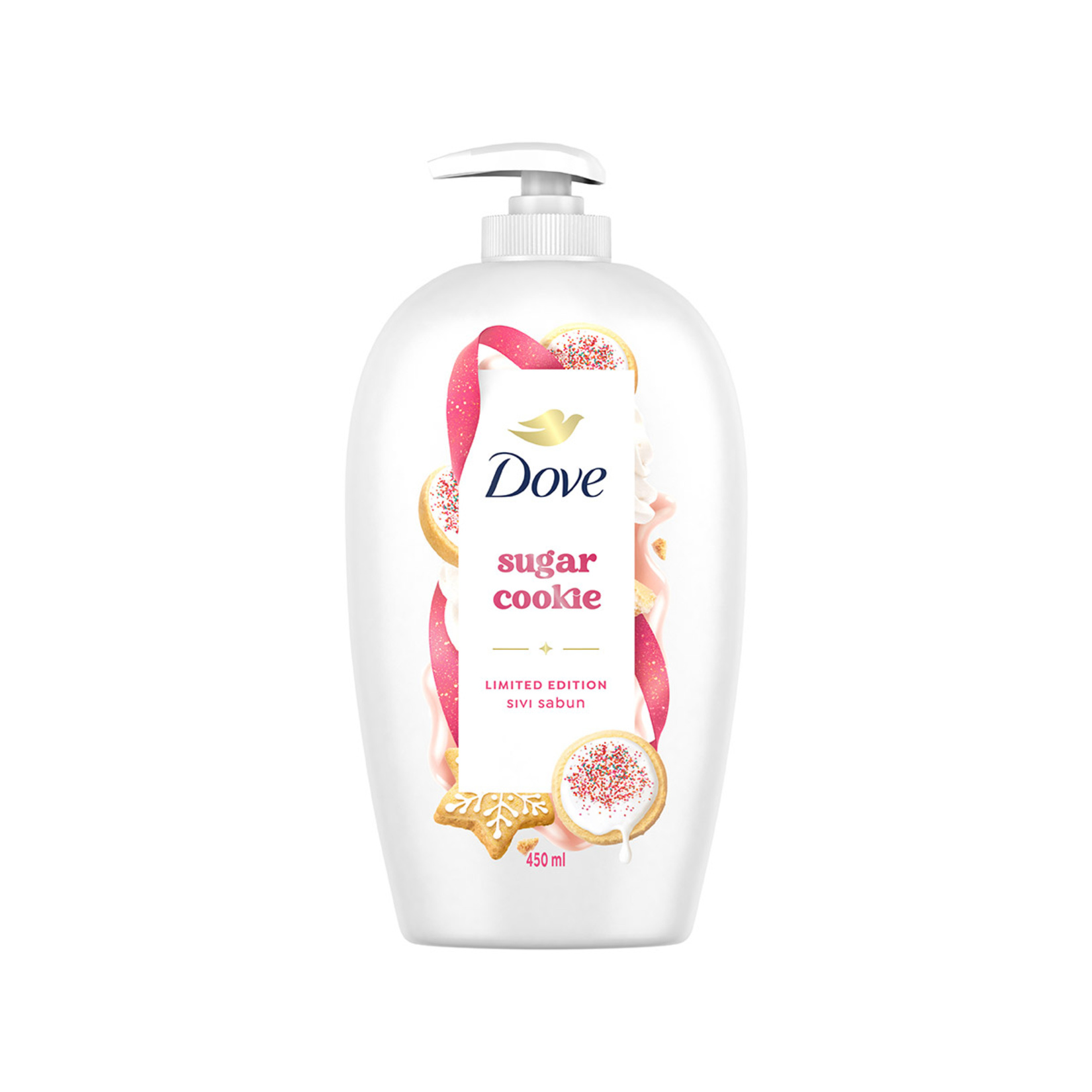 Dove Sugar Cookie Sıvı Sabun 450 Ml - Görsel 1