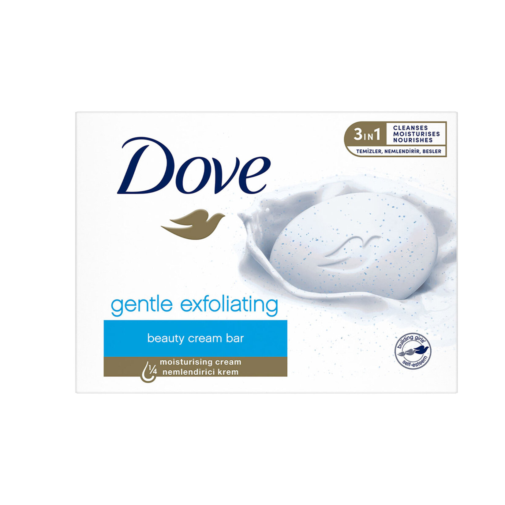 Dove Beauty Cream Bar Gentle Exfoliating 90 G - Görsel 1