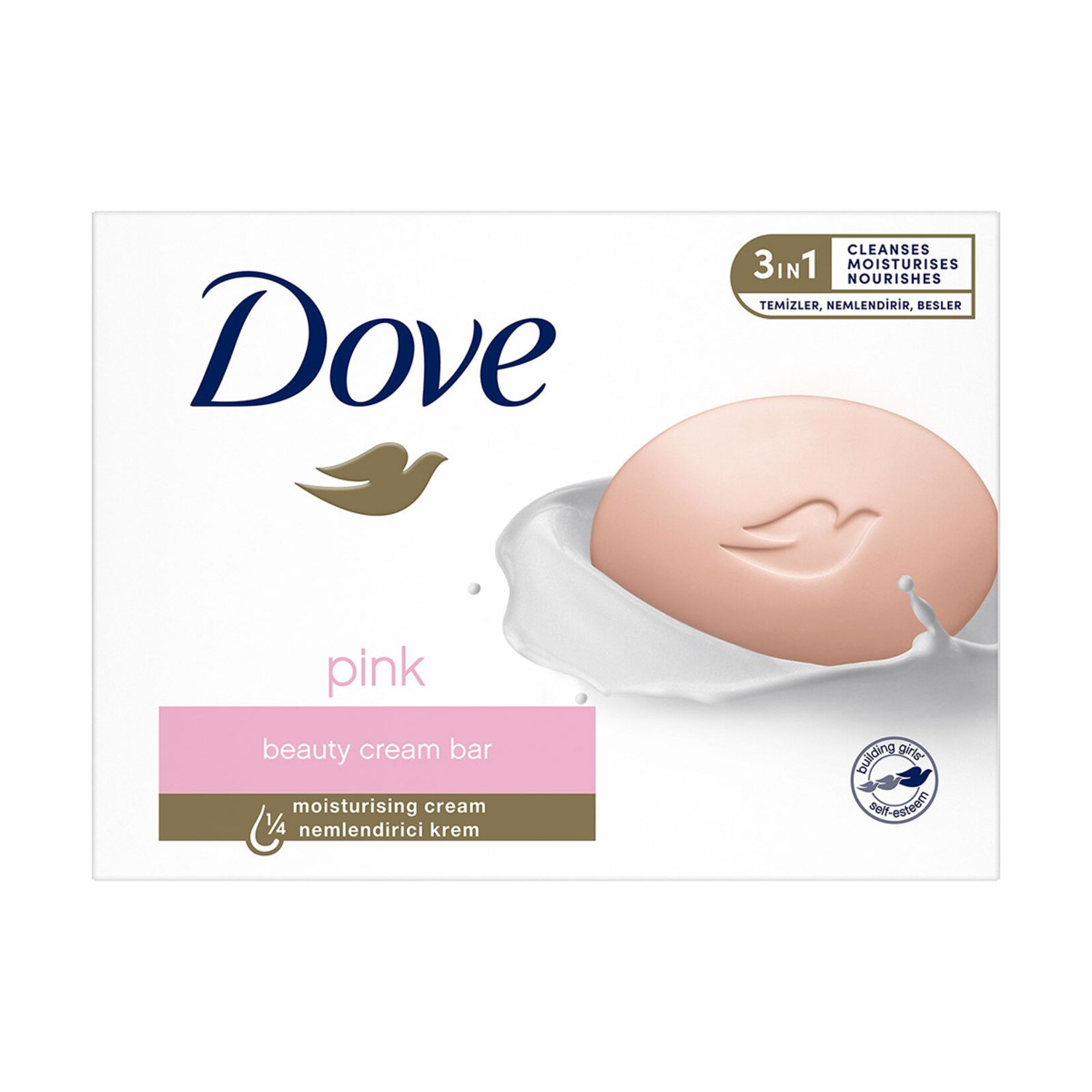 Dove Beauty Cream Bar Pink Nemlendirici Etkili 90 G - Görsel 1