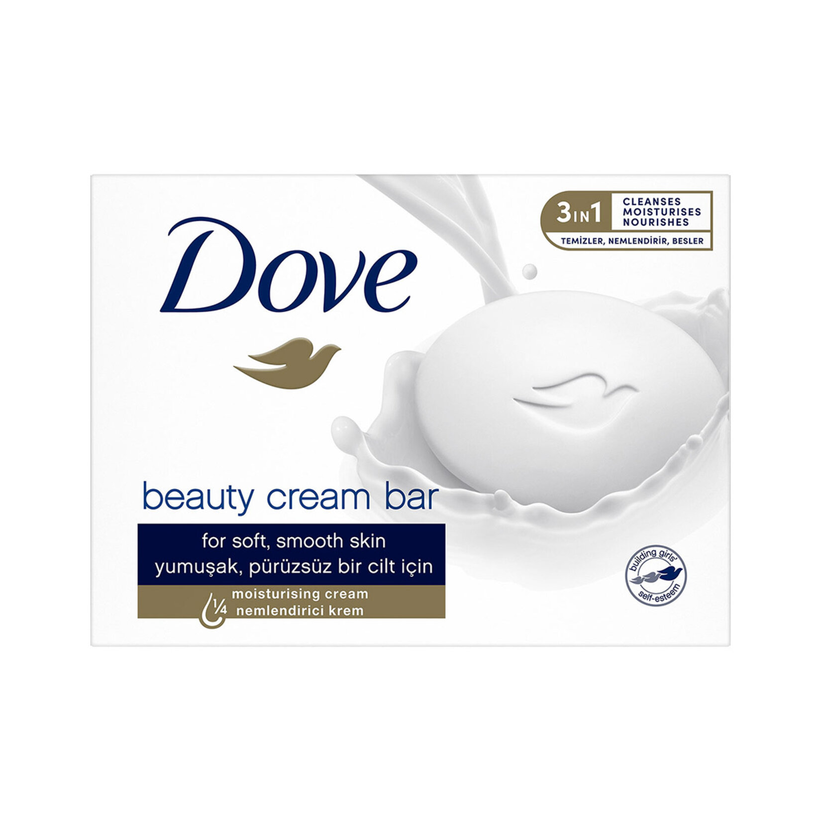 Dove Beauty Cream Bar Katı Güzellik Sabunu Original 90 g - Görsel 1