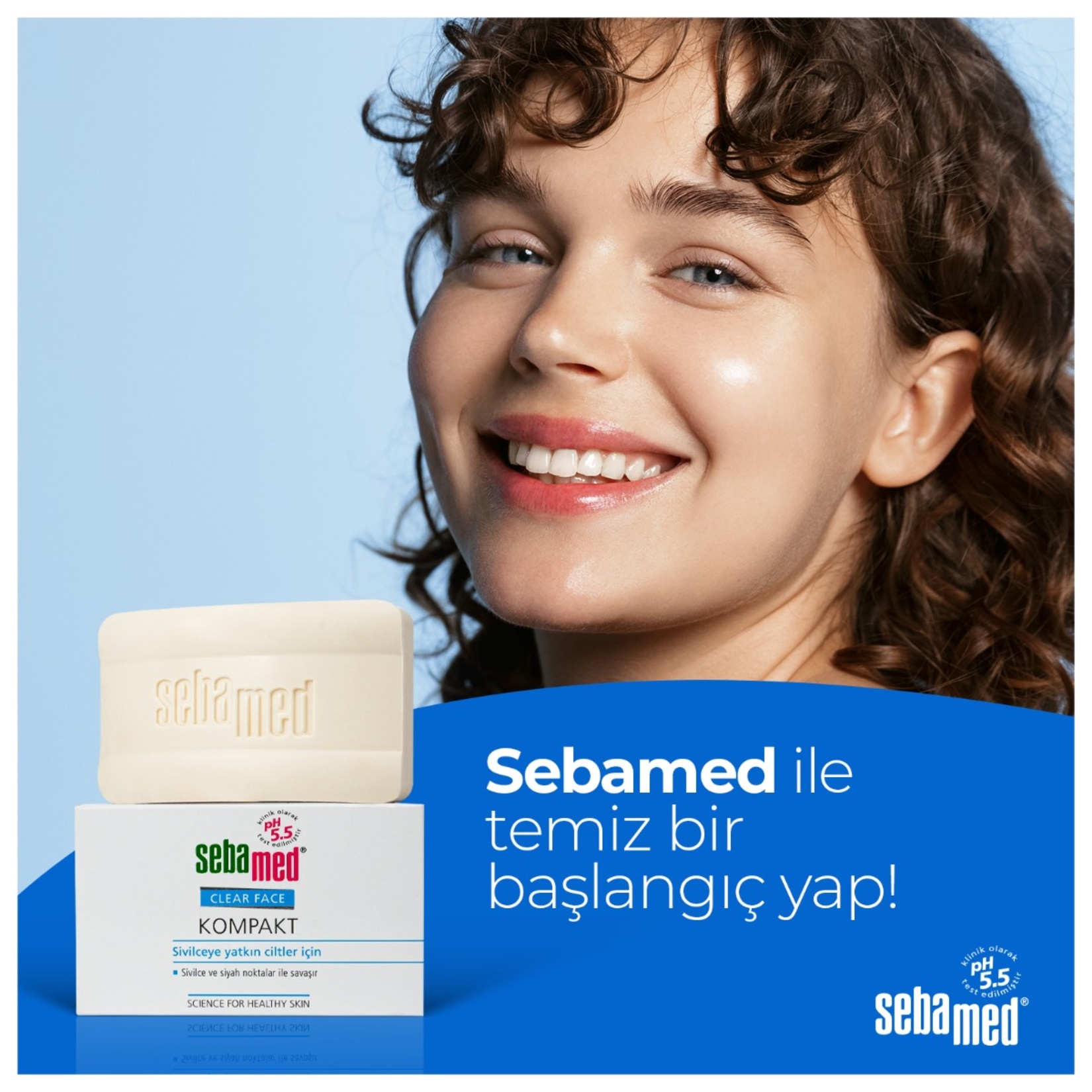 Sebamed Clear Face Kompakt 100G - Görsel 4