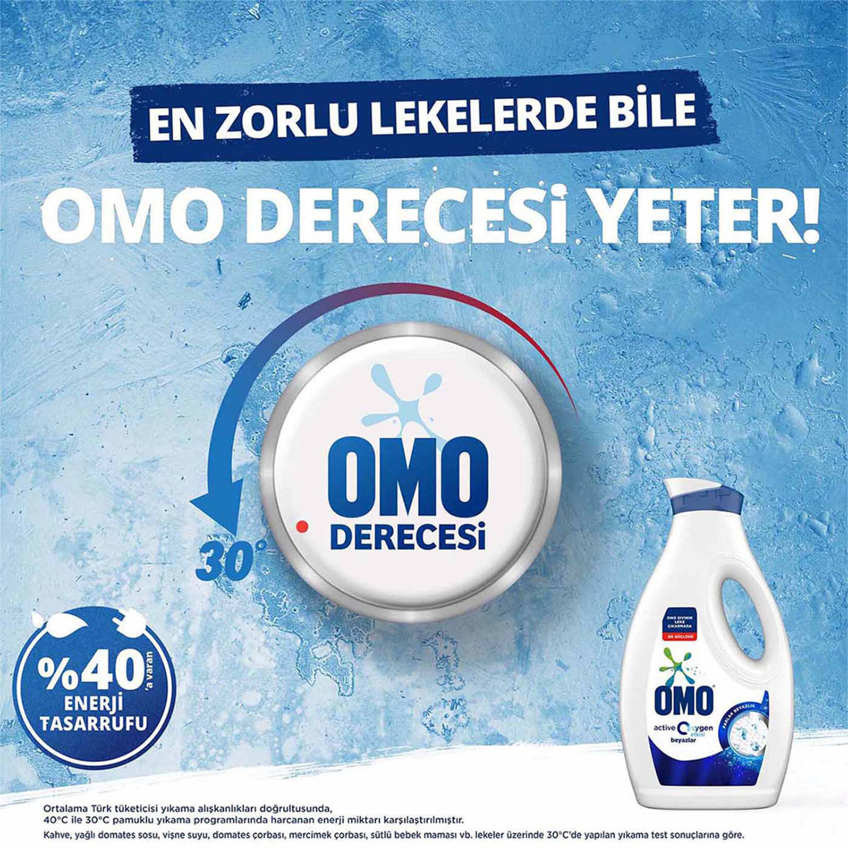 Omo Active Oxygen Etkisi Sıvı Çamaşır Deterjanı Beyazlar İçin 1690 ml - Görsel 4