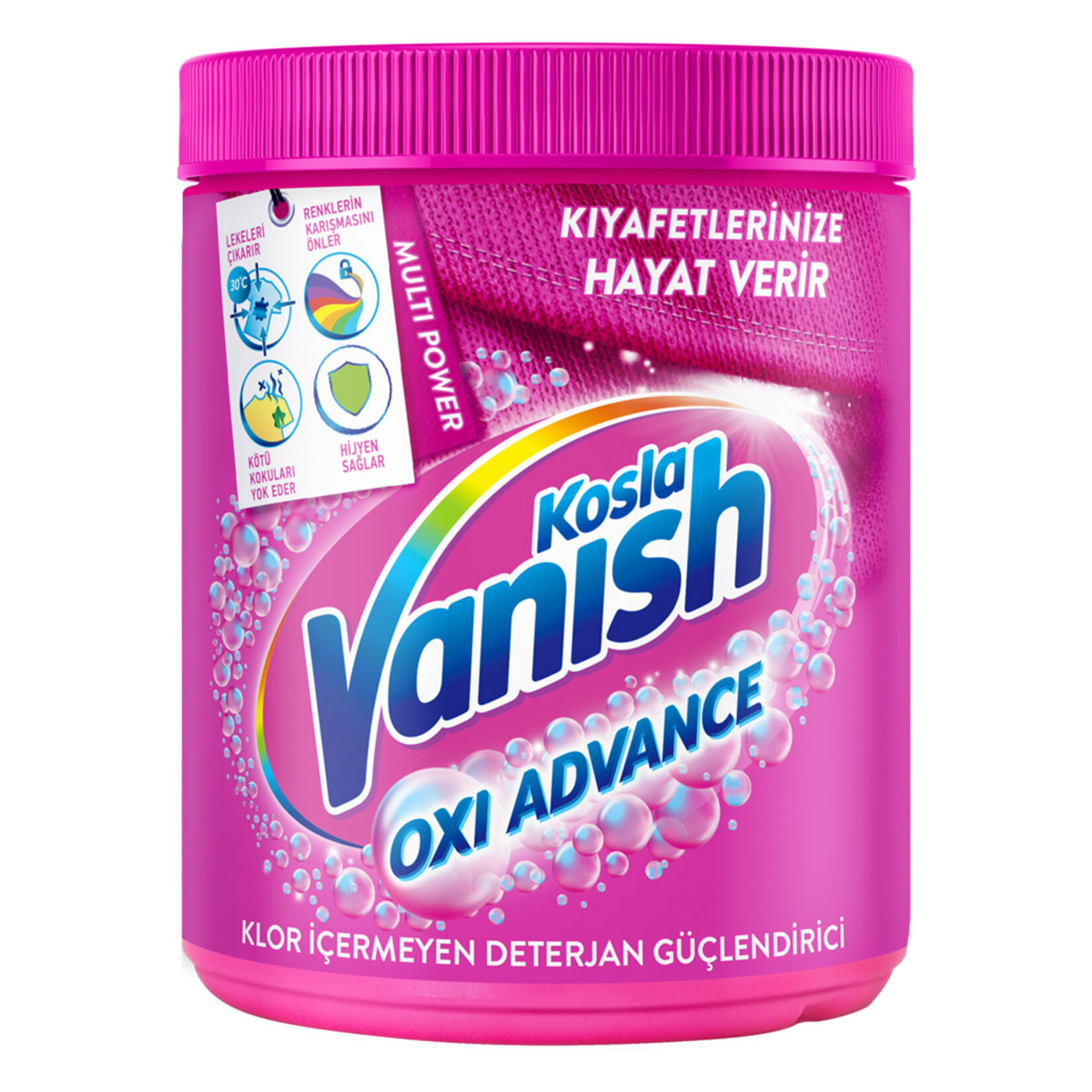 Vanish Multipower Toz 800 G Renkliler Deterjan Güçlendirici - Görsel 1
