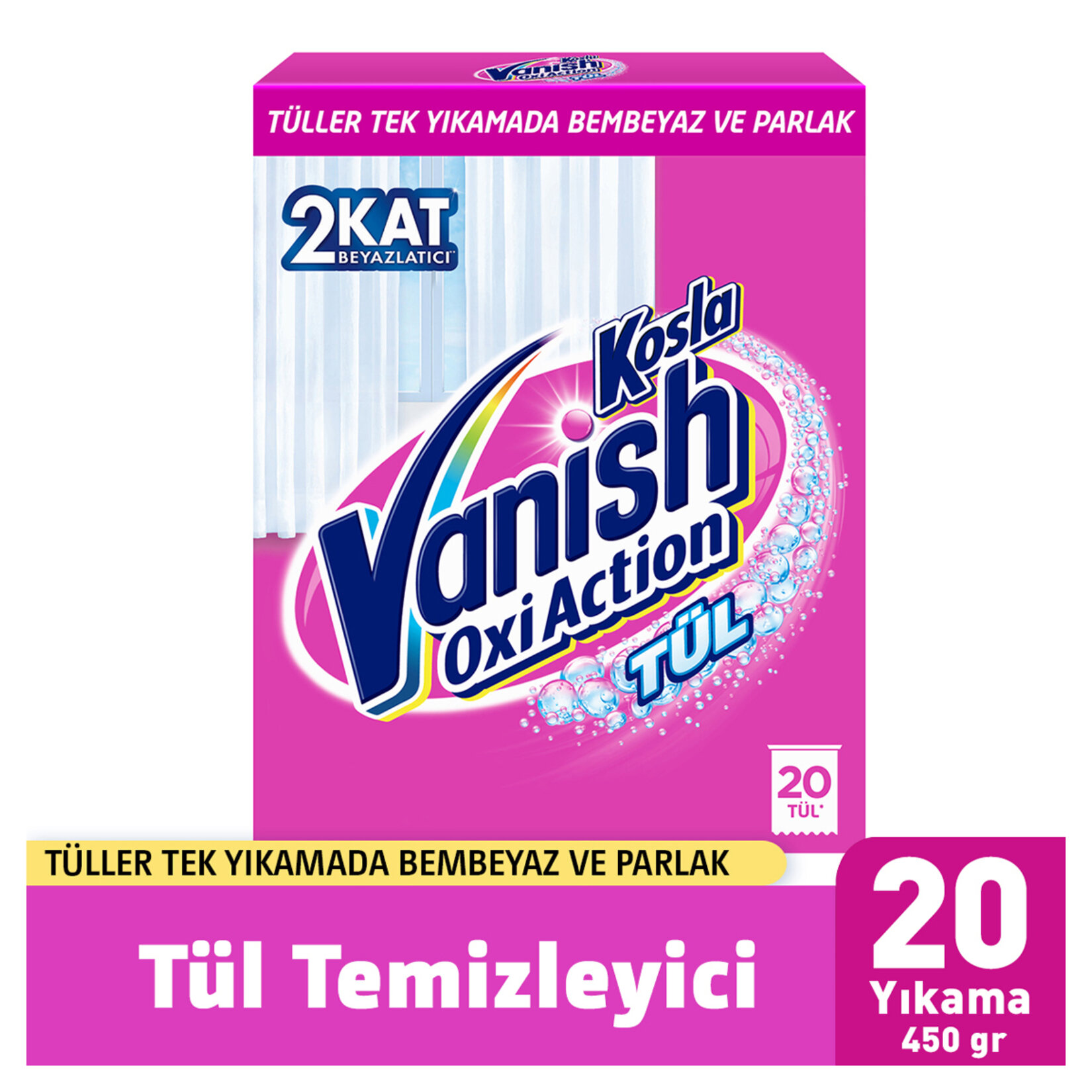 Vanish Kosla Tül Temizleyici 2'li Paket (Toz + Parlatıcı) - Görsel 3