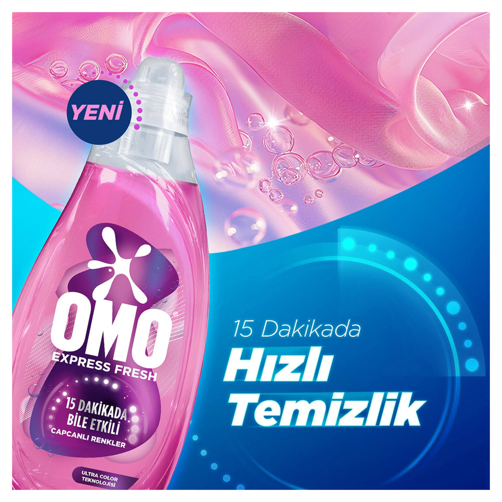 Omo Express Fresh Capcanlı Renkler Renkli ve Siyahlar 1.48 L - Görsel 3