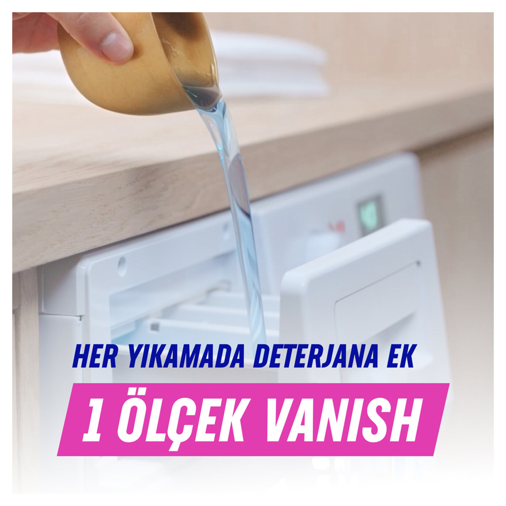 Vanish Kosla Multipower Sıvı Leke Çıkarıcı ve Deterjan Güçlendirici 1000 ml Beyazlar İçin - Görsel 3
