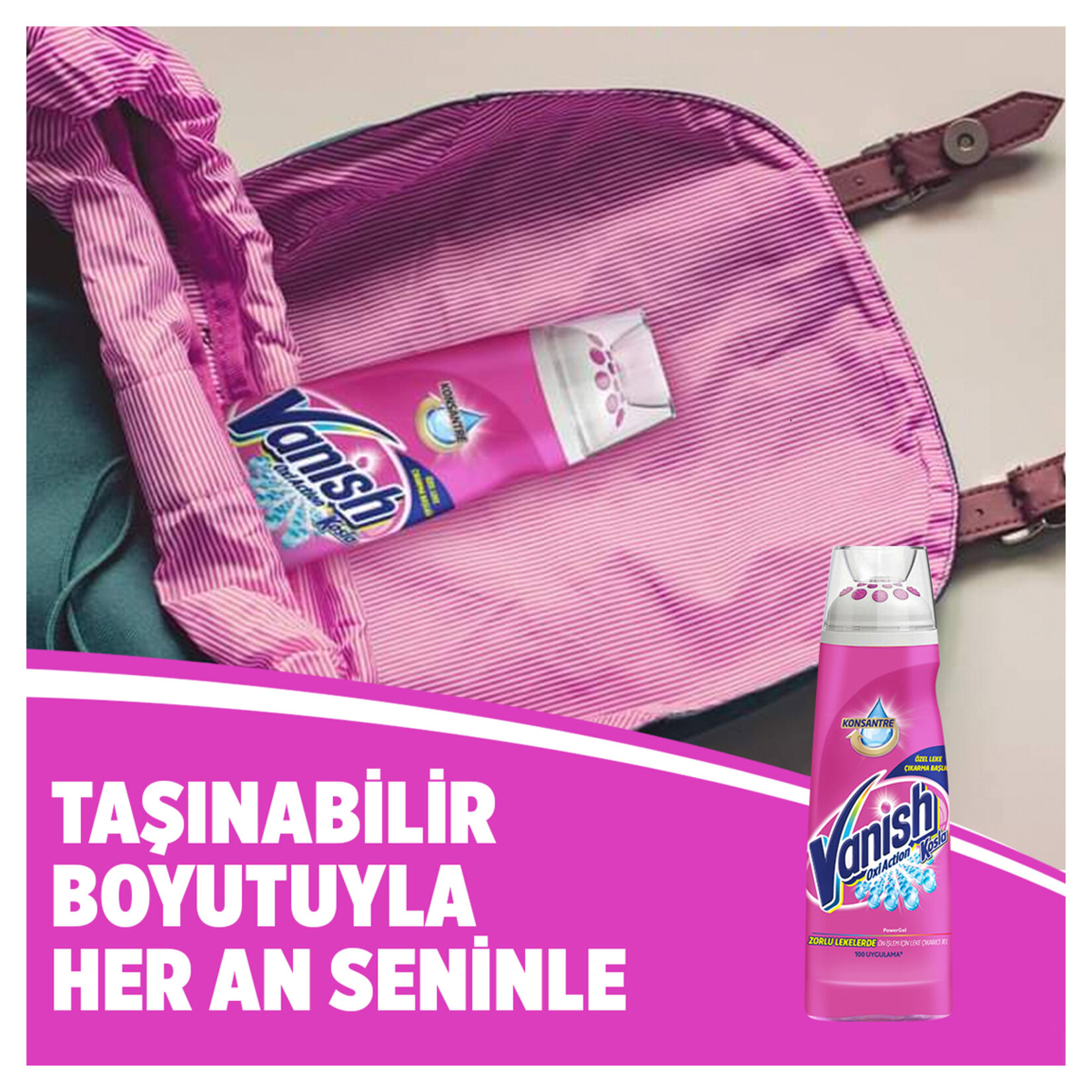 Vanish Kosla Ön İşlem İçin Leke Çıkarıcı Jel 200 Ml - Görsel 3