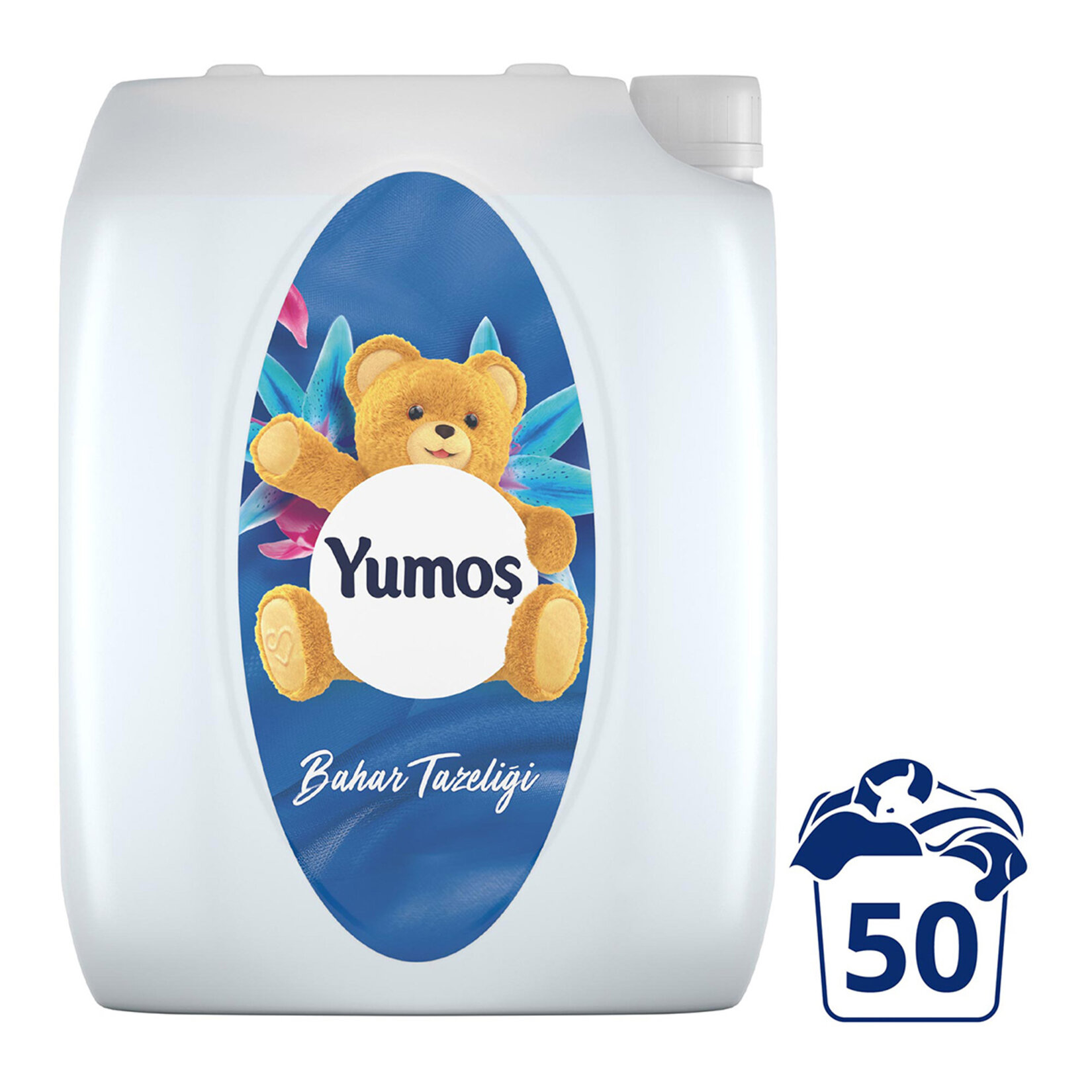 Yumoş Çamaşır Yumuşatıcısı Bahar Tazeliği 5 LT 50 Yıkama  - Görsel 2