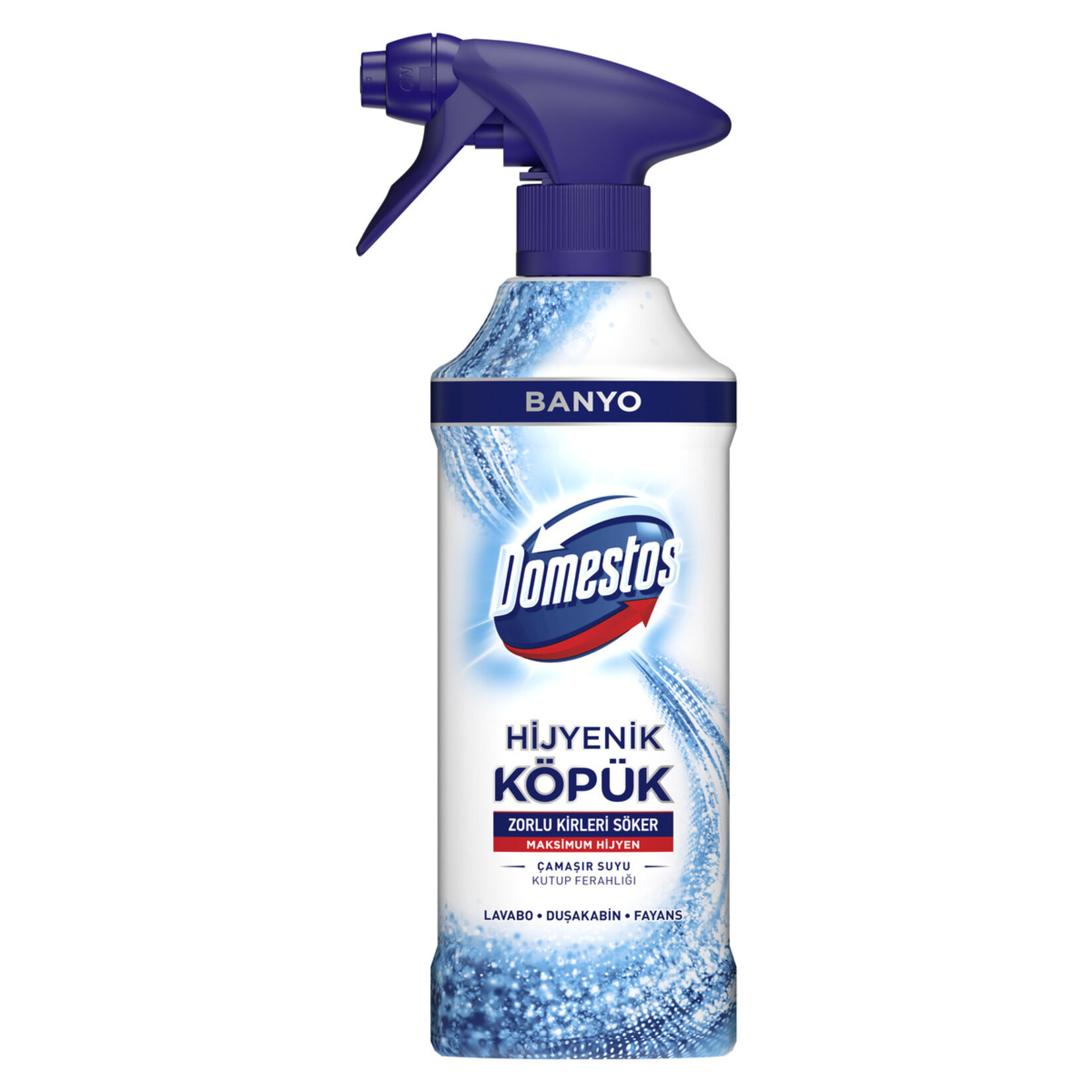 Domestos Hijyenik Köpük Sprey Banyo Kutup Ferahlığı 450 ML - Görsel 1