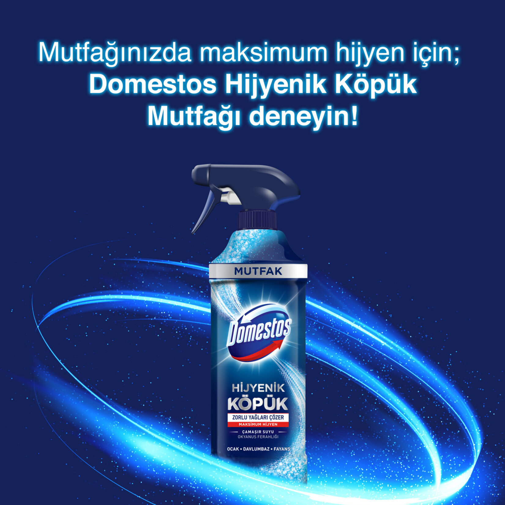 Domestos Hijyenik Köpük Sprey Banyo Kutup Ferahlığı 450 ML - Görsel 5