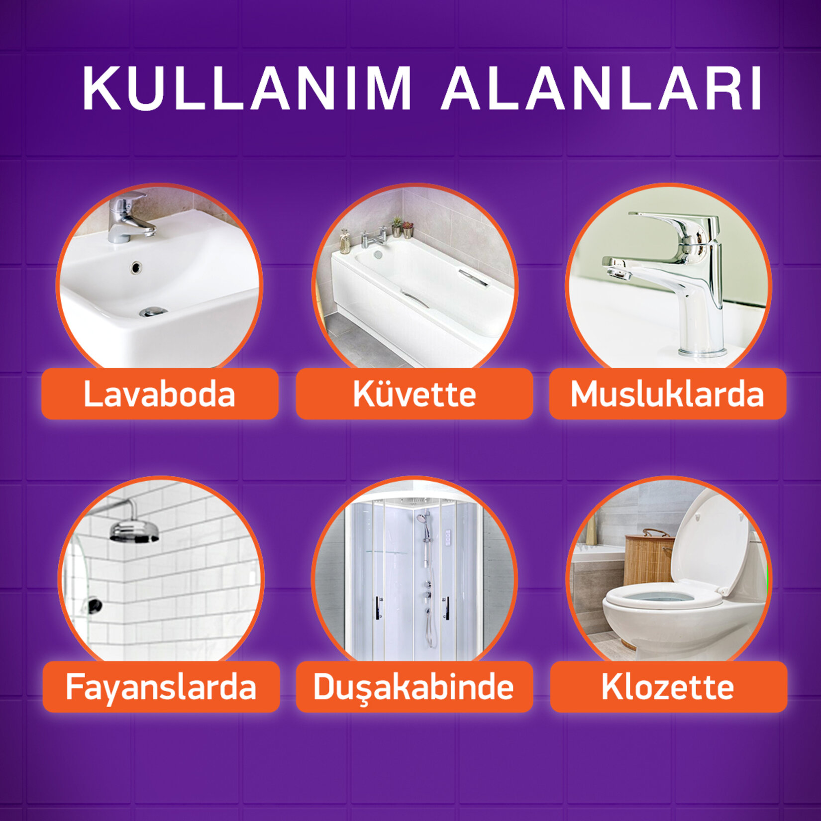 Cillit Bang Banyo Kir ve Kireç Sökücü Sprey 750 Ml - Görsel 4