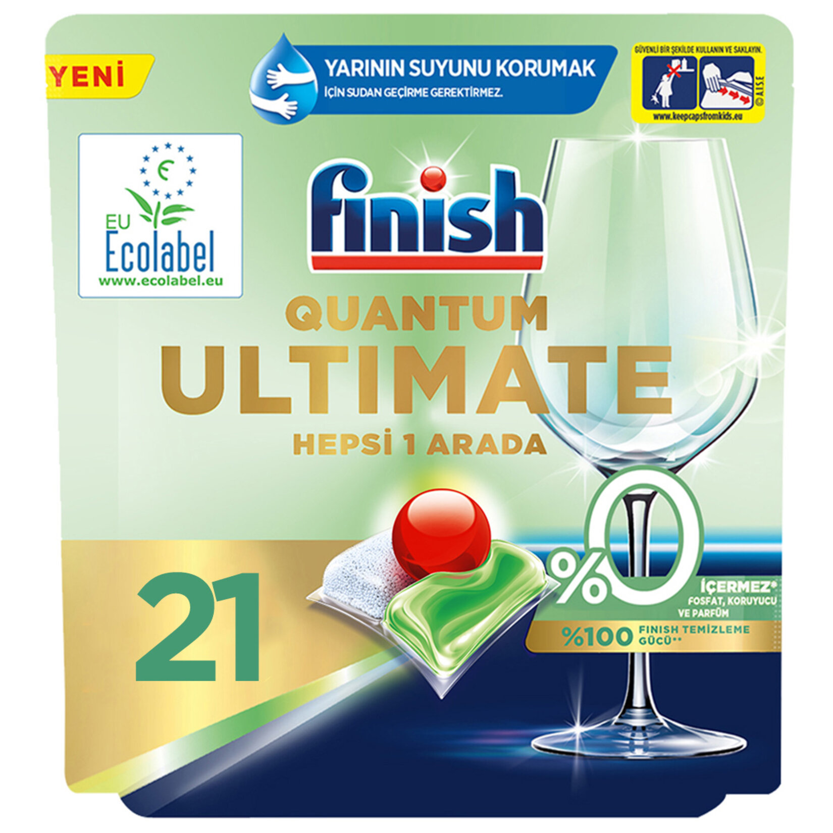 Finish Quantum Ultimate %0 21 Tablet 267 G - Görsel 1