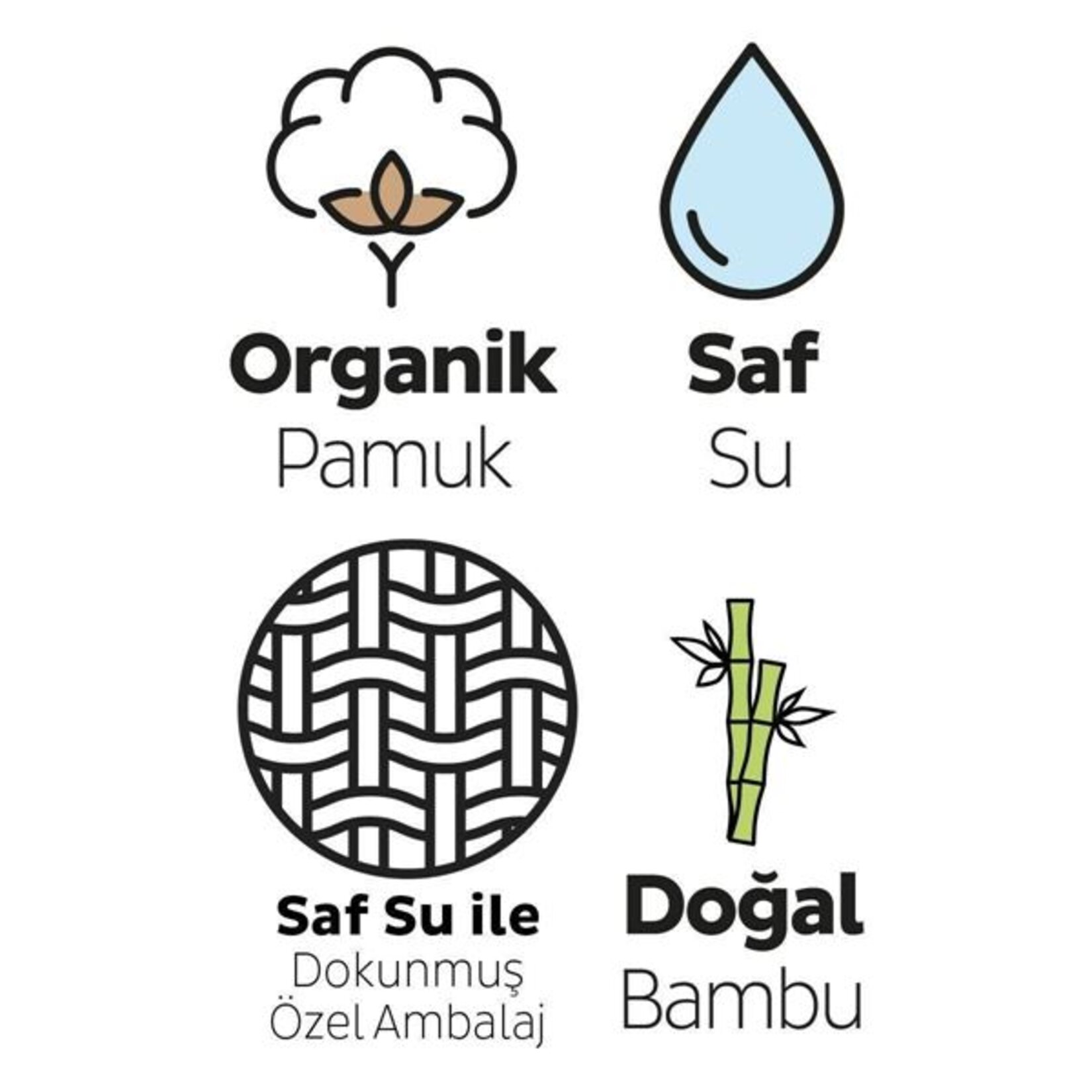 Sleepy Natural Yenidoğan Islak Havlu 3 x 40'lı - Görsel 2