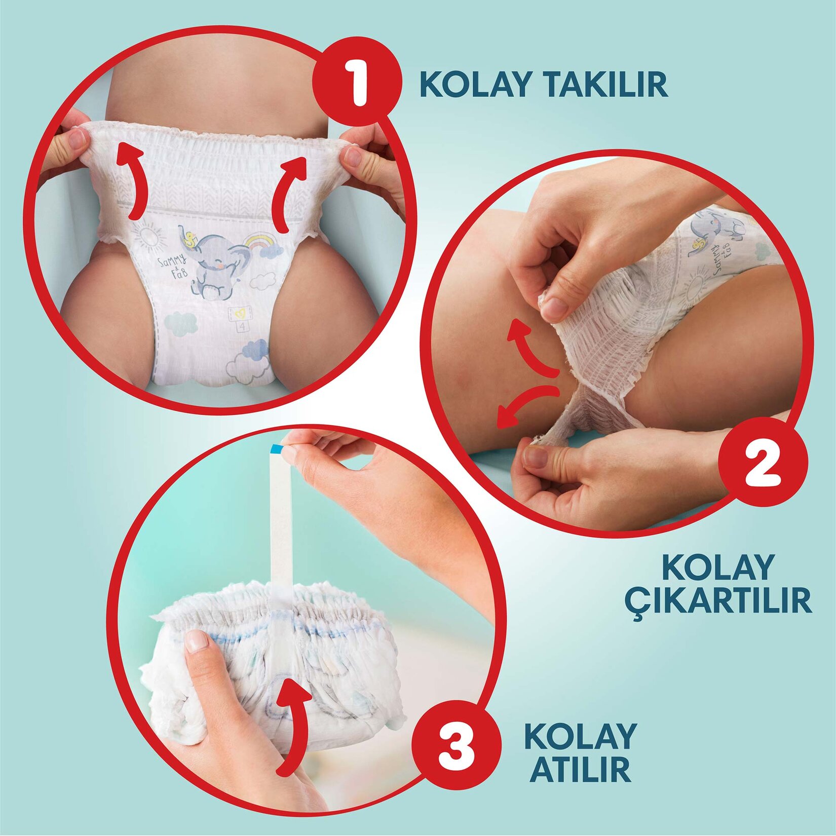 Prima Külot Bebek Bezi Premium Care 4 Numara 44'lü 9-15 kg - Görsel 5