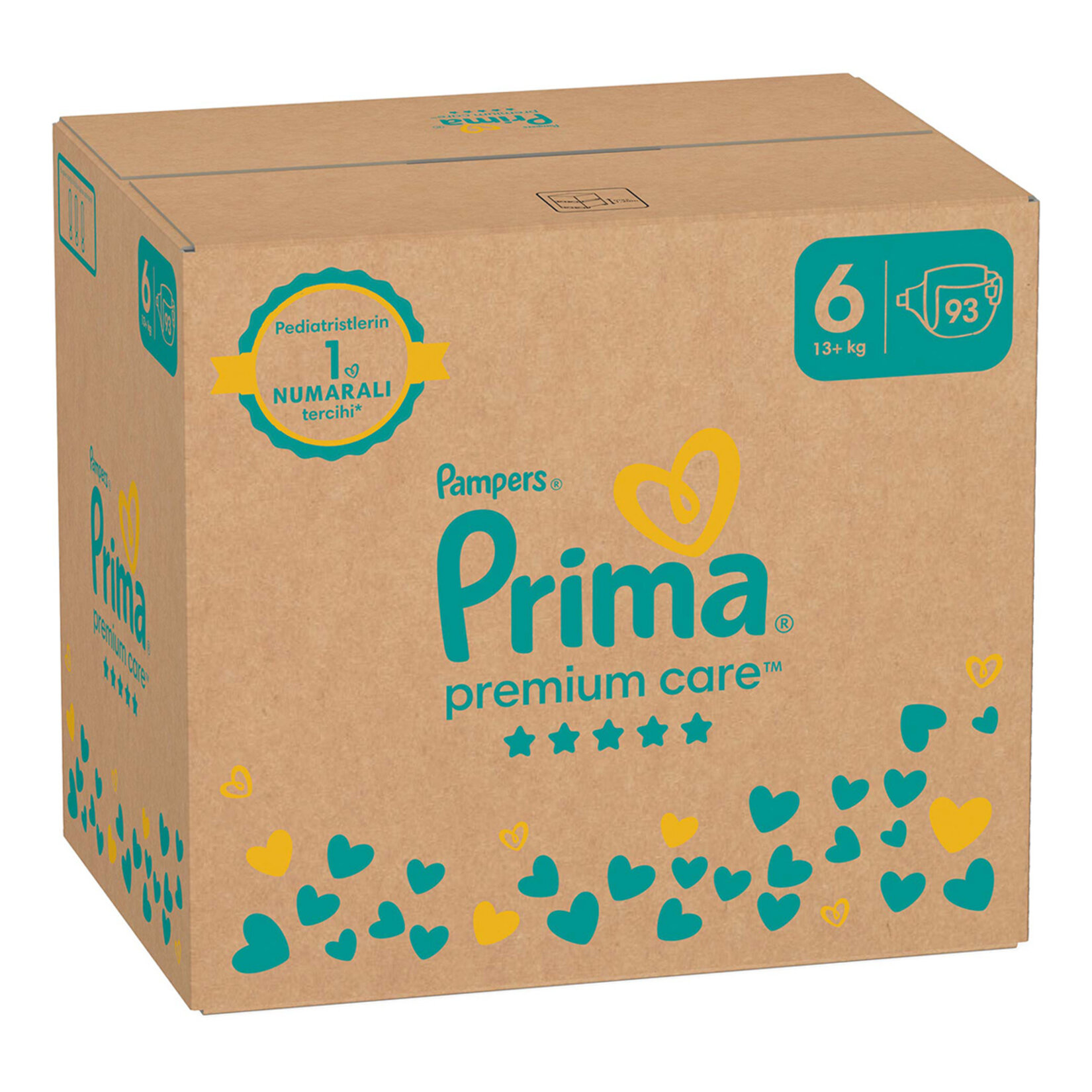 Prima Bebek Bezi Premium Care 6 Beden 93 Adet Aylık Fırsat Paketi - Görsel 2