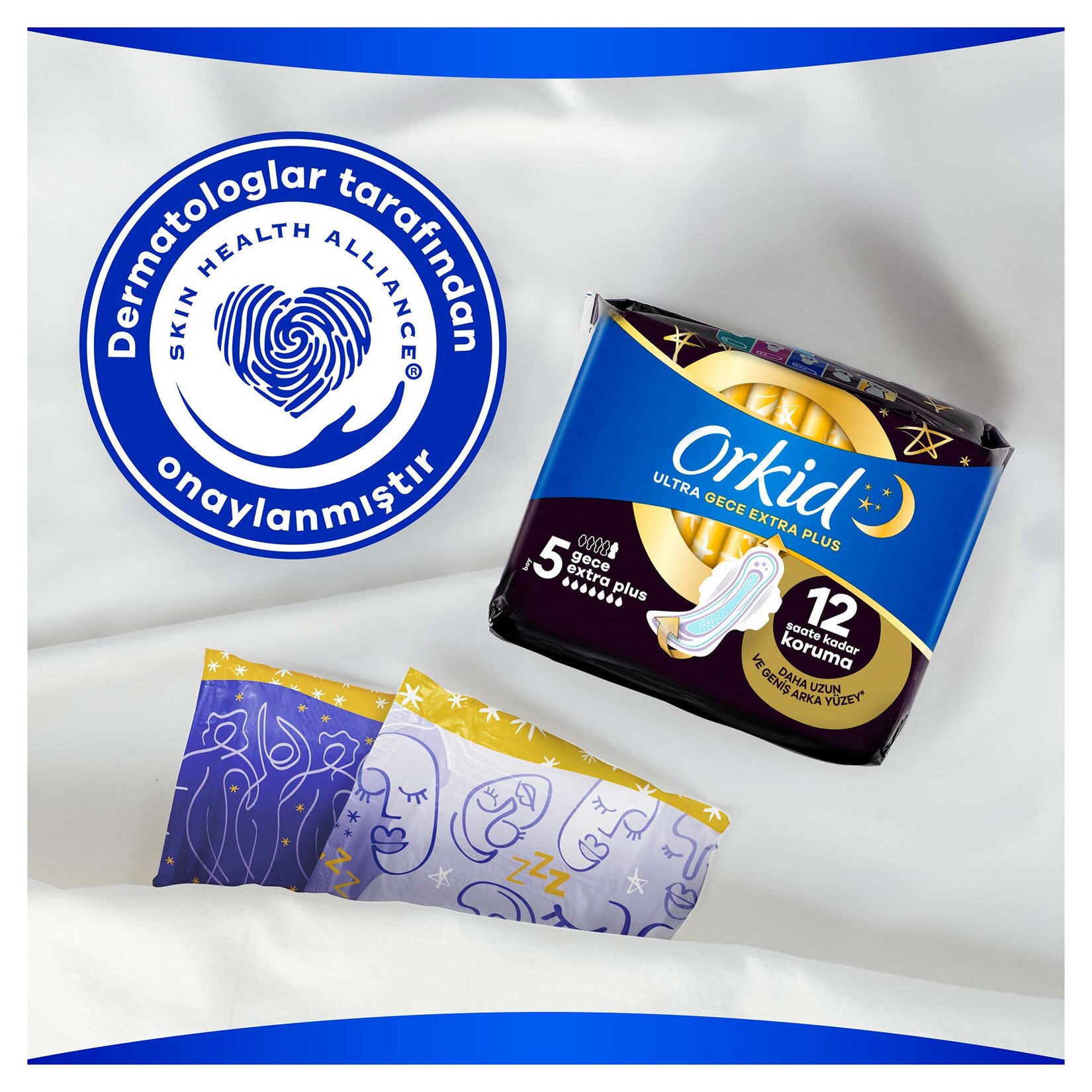 Orkid Ultra Ekstra Plus Gece Ped 20'li - Görsel 7