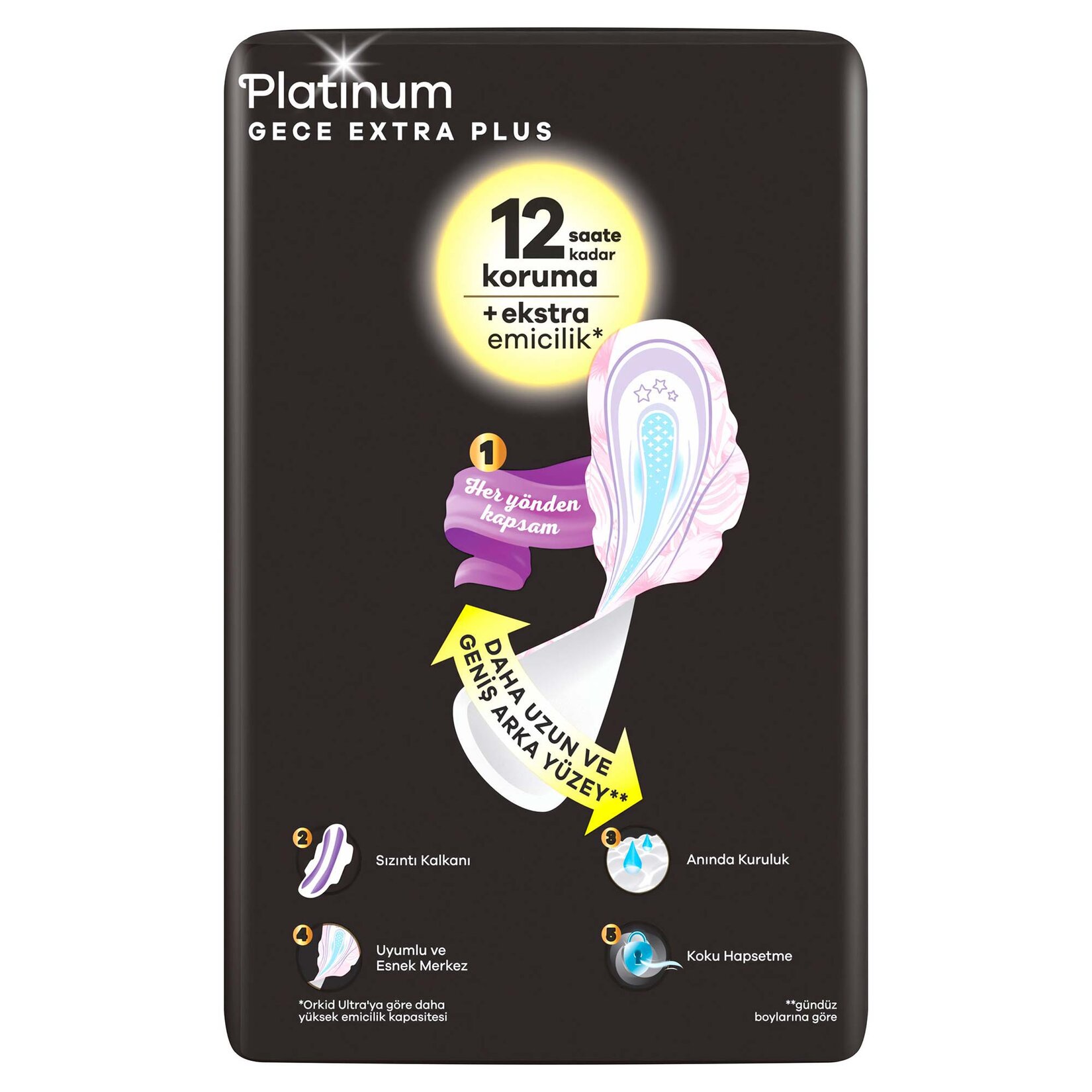 Orkid Platinum Gece Ekstra Plus 20'li - Görsel 9