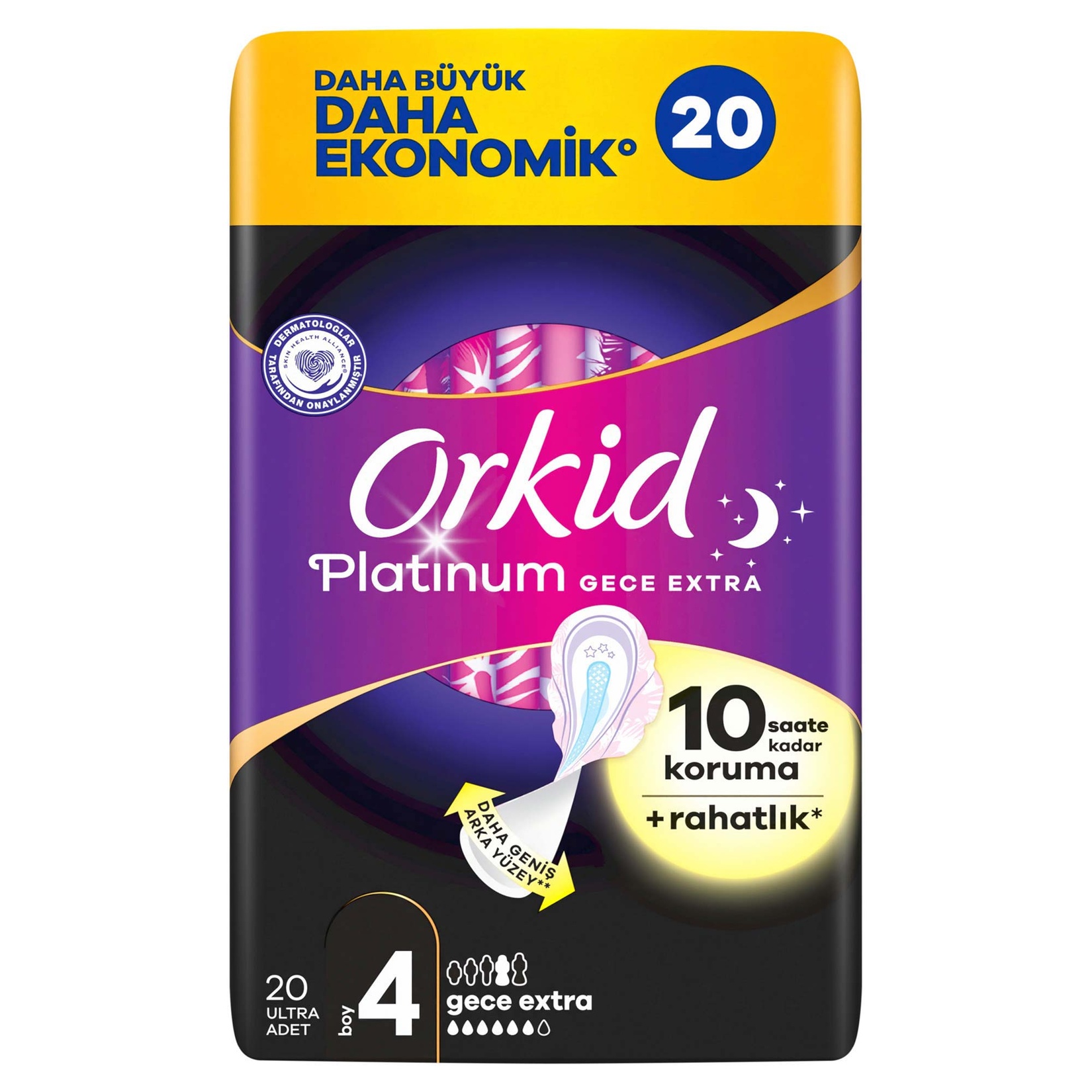 Orkid Platinum Gece Ekstra 20'li - Görsel 1