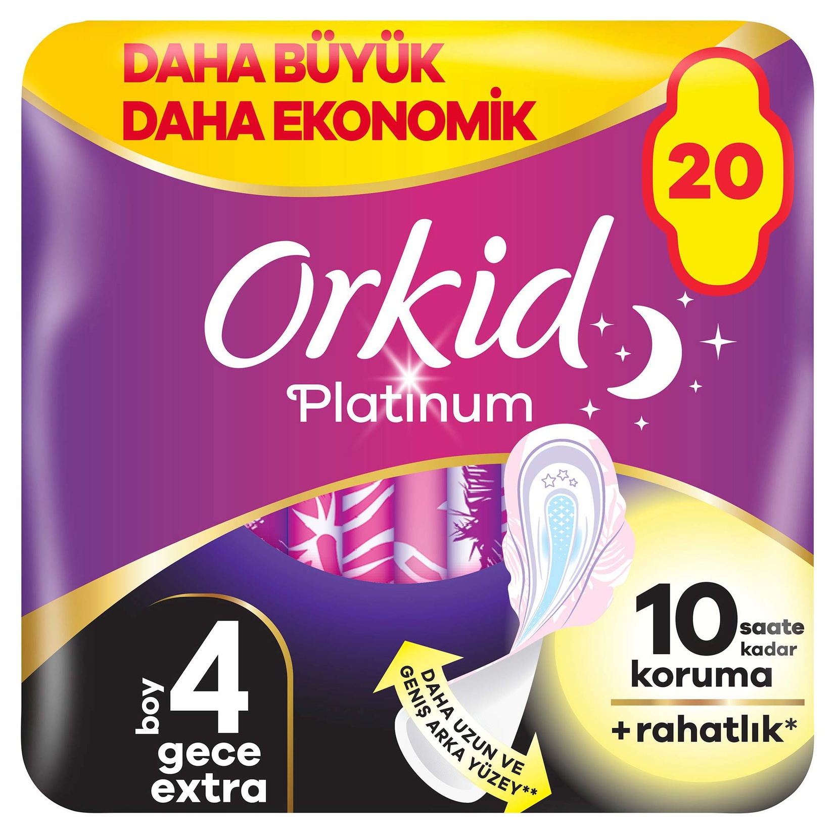 Orkid Platinum Gece Ekstra 20'li - Görsel 2