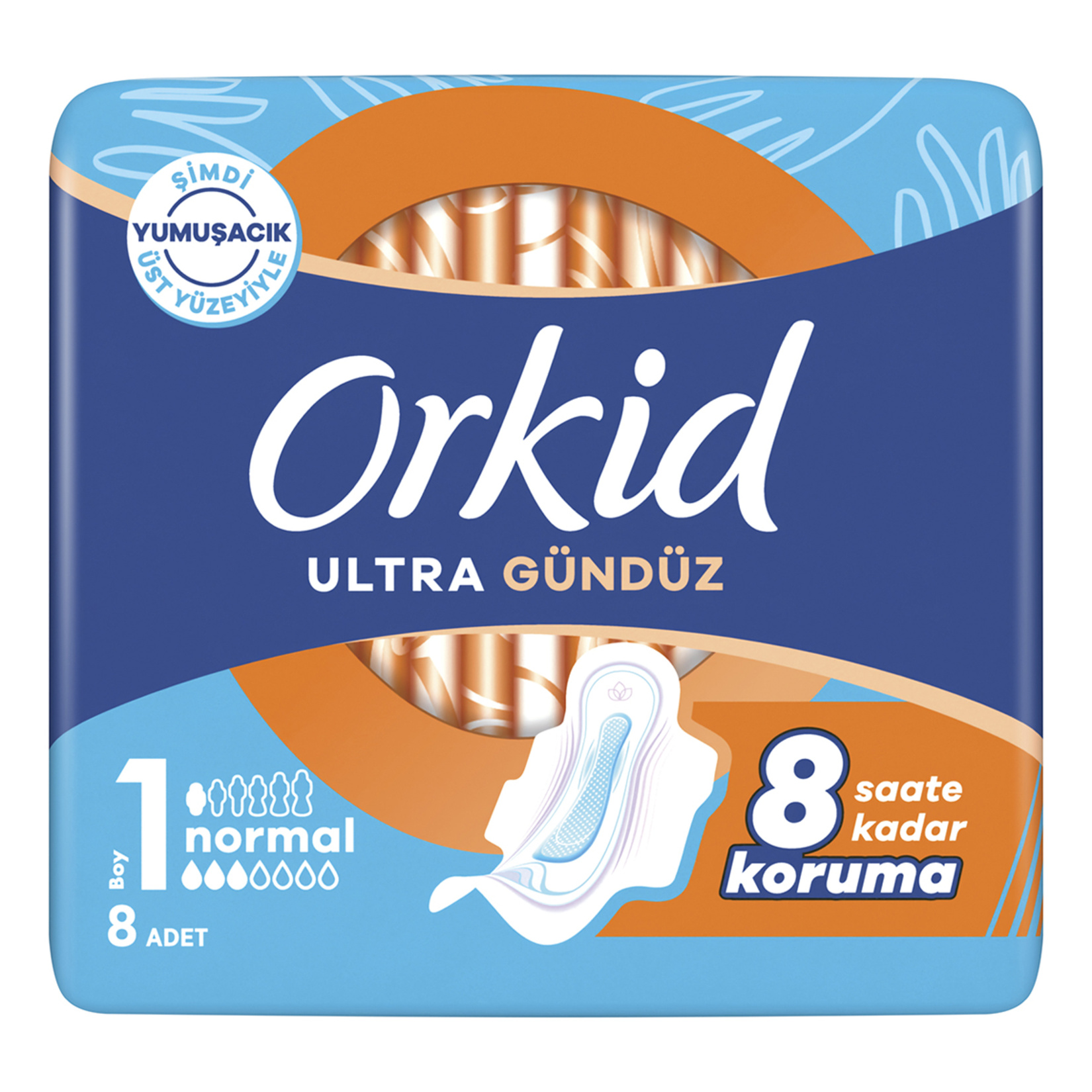 Orkid Ultra Extra Normal Tekli 8'li - Görsel 1