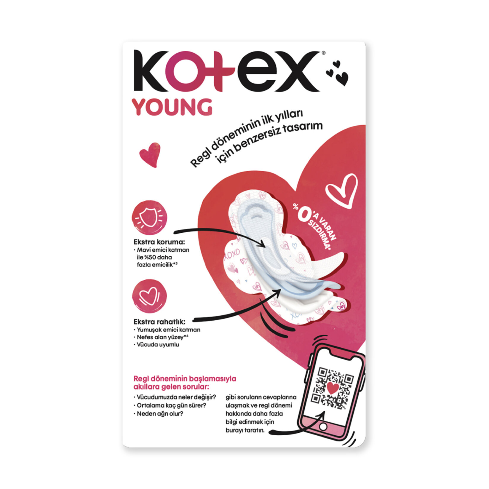 Kotex Young Ultra Süper Ekonomik Paket Gündüz 22'li - Görsel 2