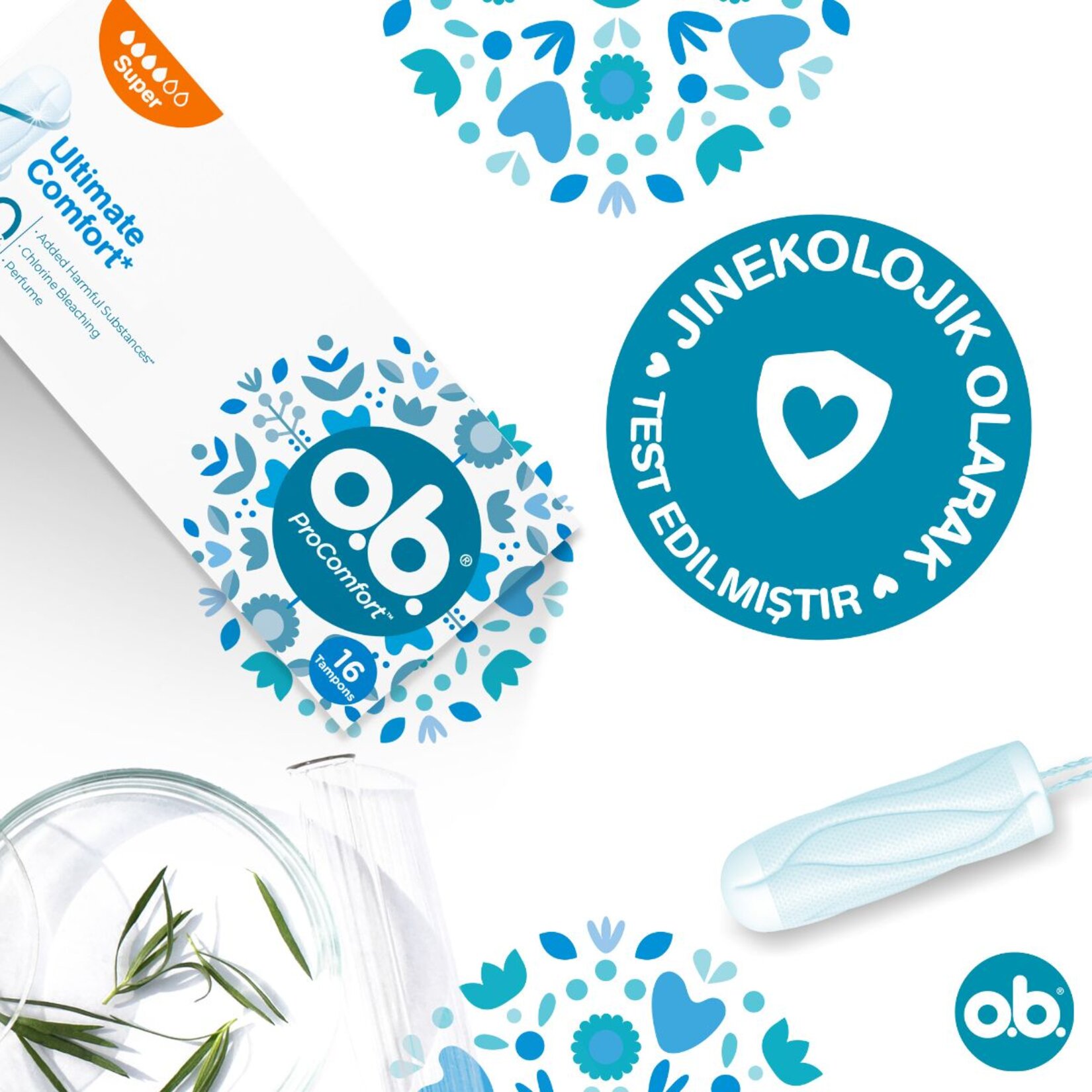 O.B. ProComfort Tampon Süper, 16'lı - Görsel 5