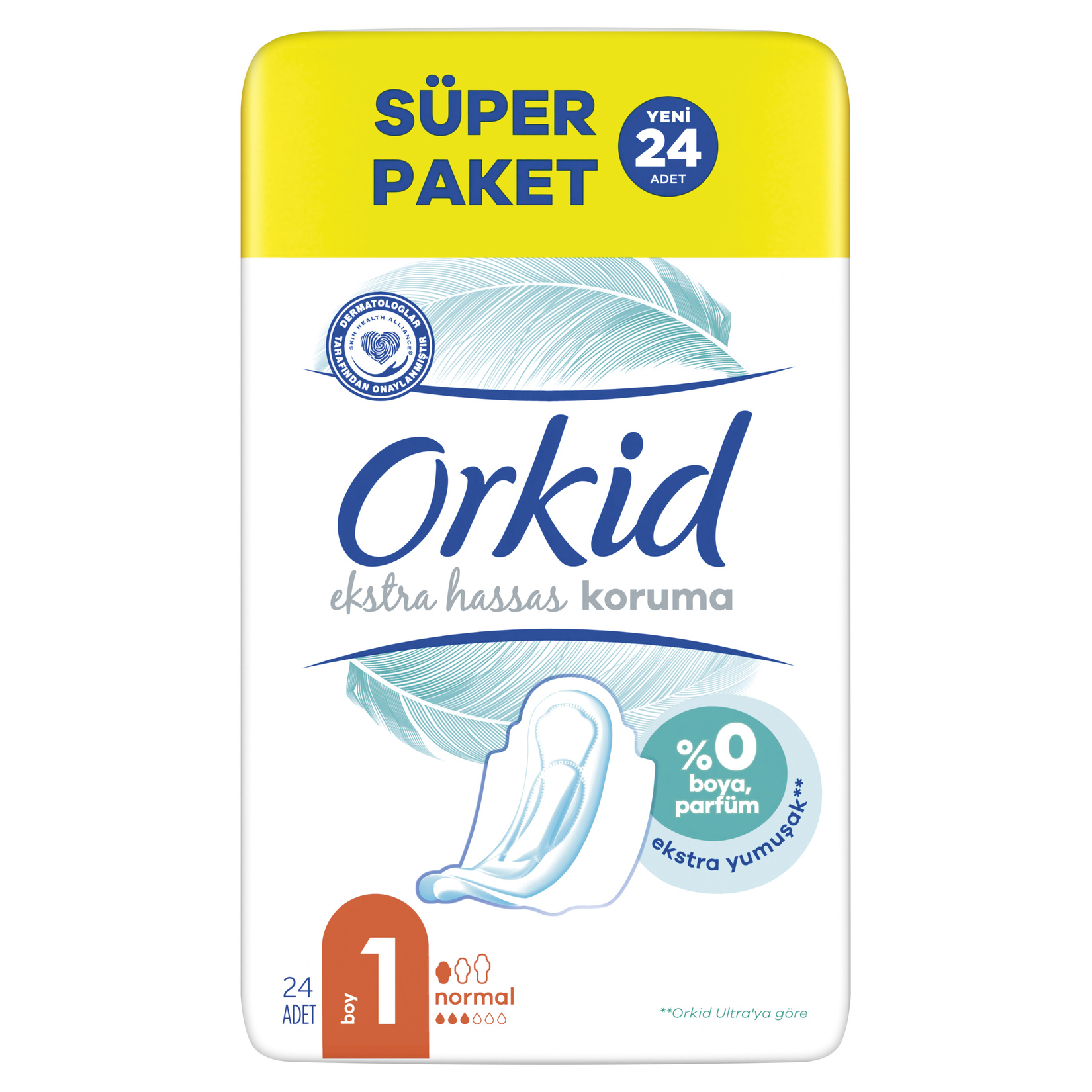 Orkid Ekstra Hassas Normal 24'lü - Görsel 1