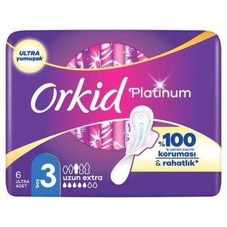 Orkid Platinum Tekli Paket Uzun Ekstra 6'lı