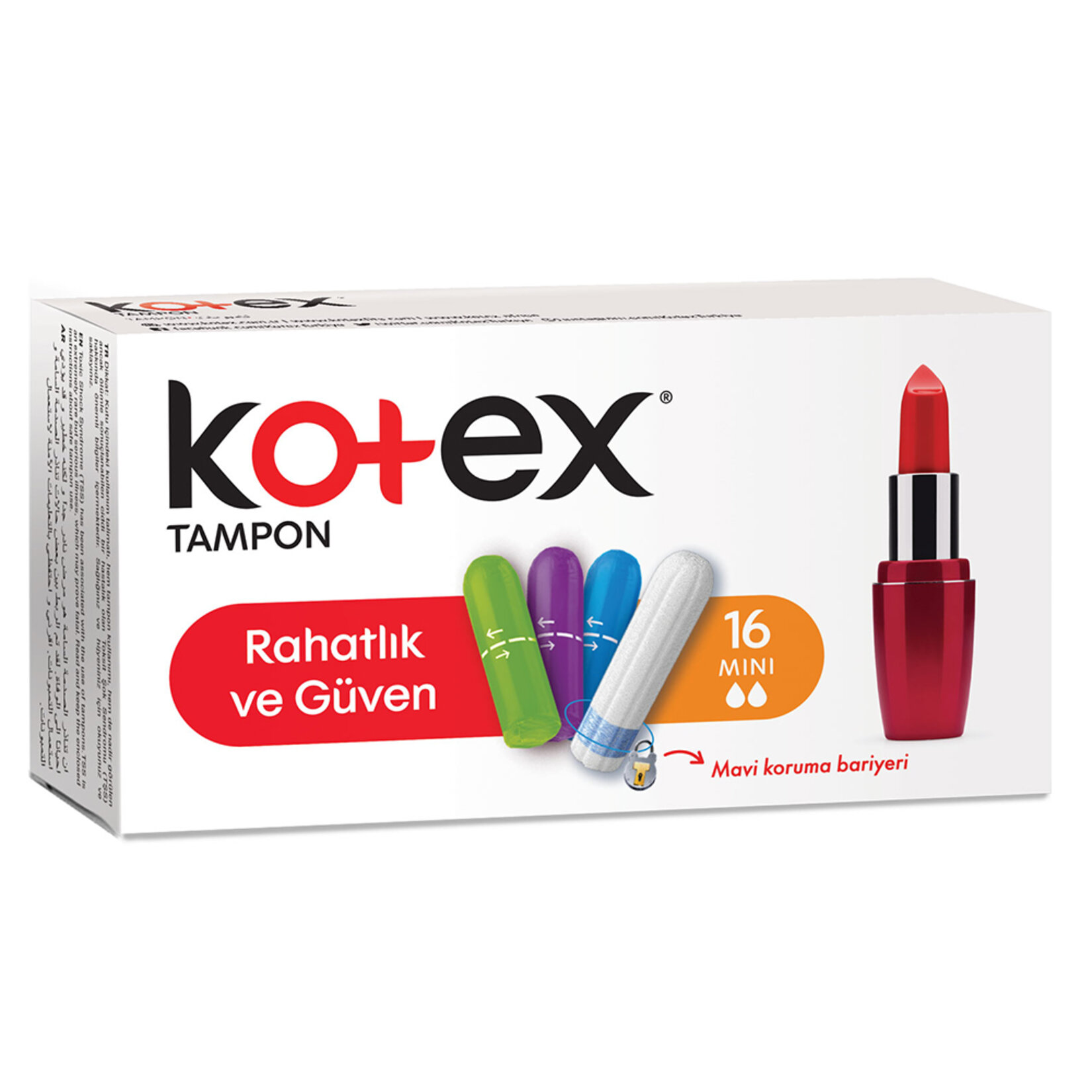 Kotex Tampon Mini 16 Ped - Görsel 1